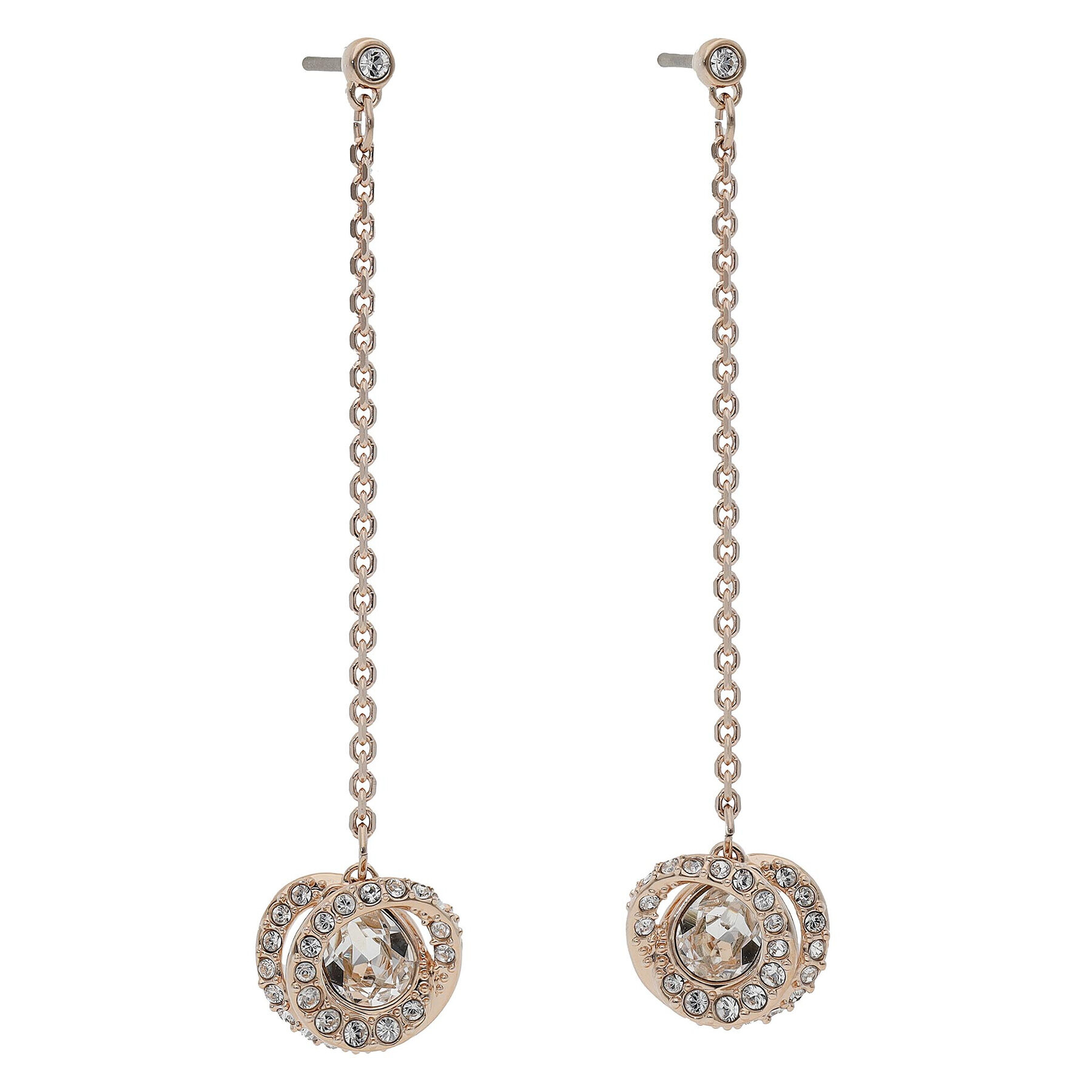 Swarovski Обици Generation 5636516 Розов - Pepit.bg