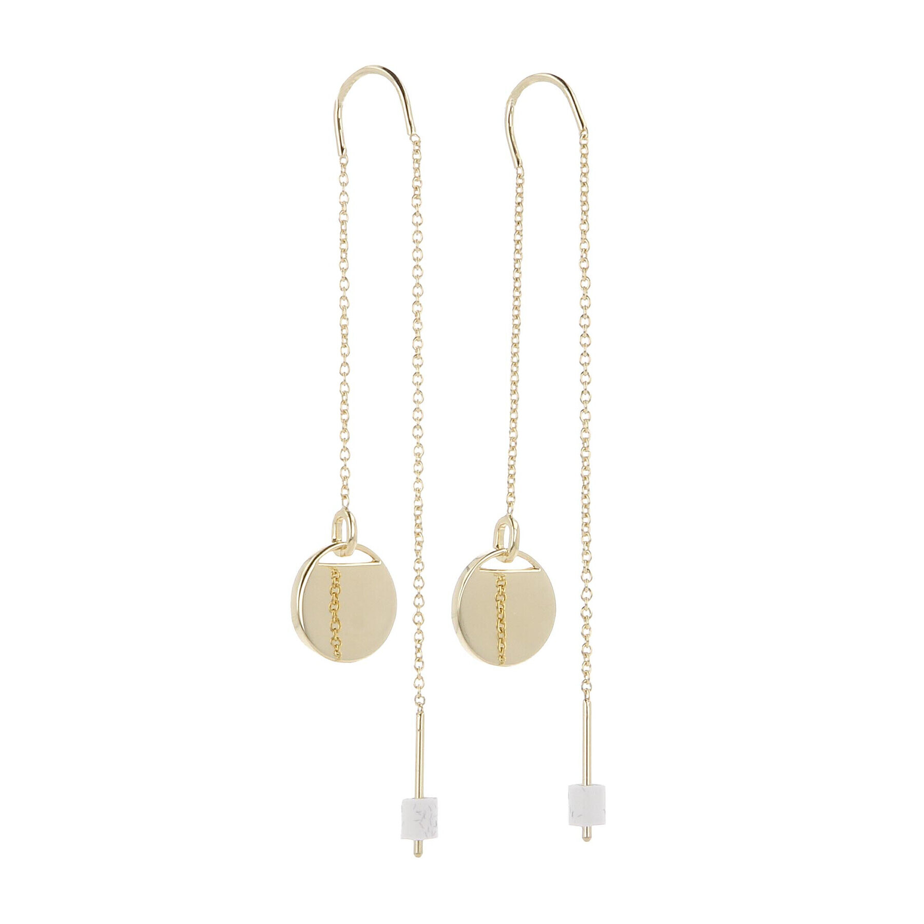 Swarovski Обици Ginger 5642944 Златист - Pepit.bg