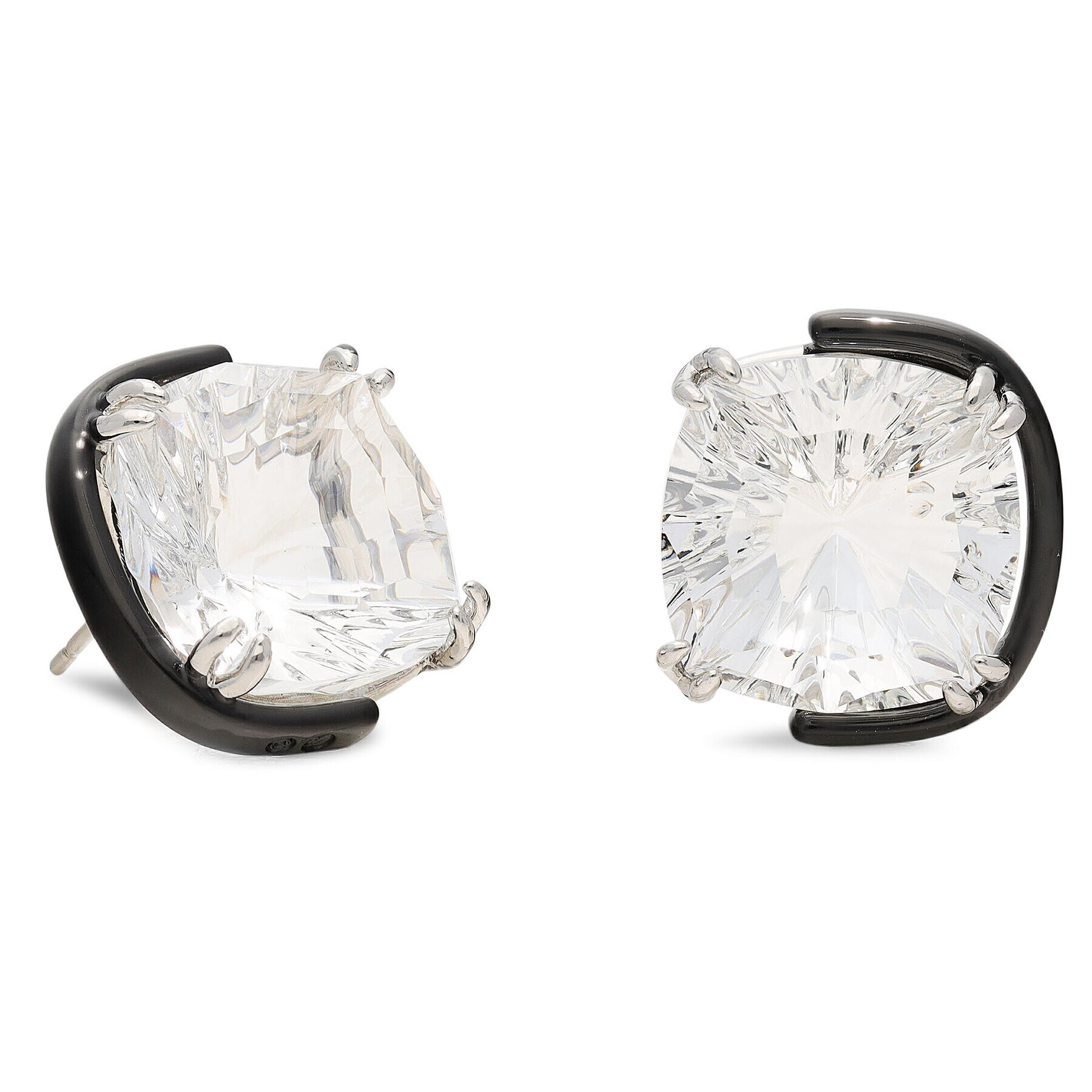 Swarovski Обици Harmonia 5600943 Сребрист - Pepit.bg