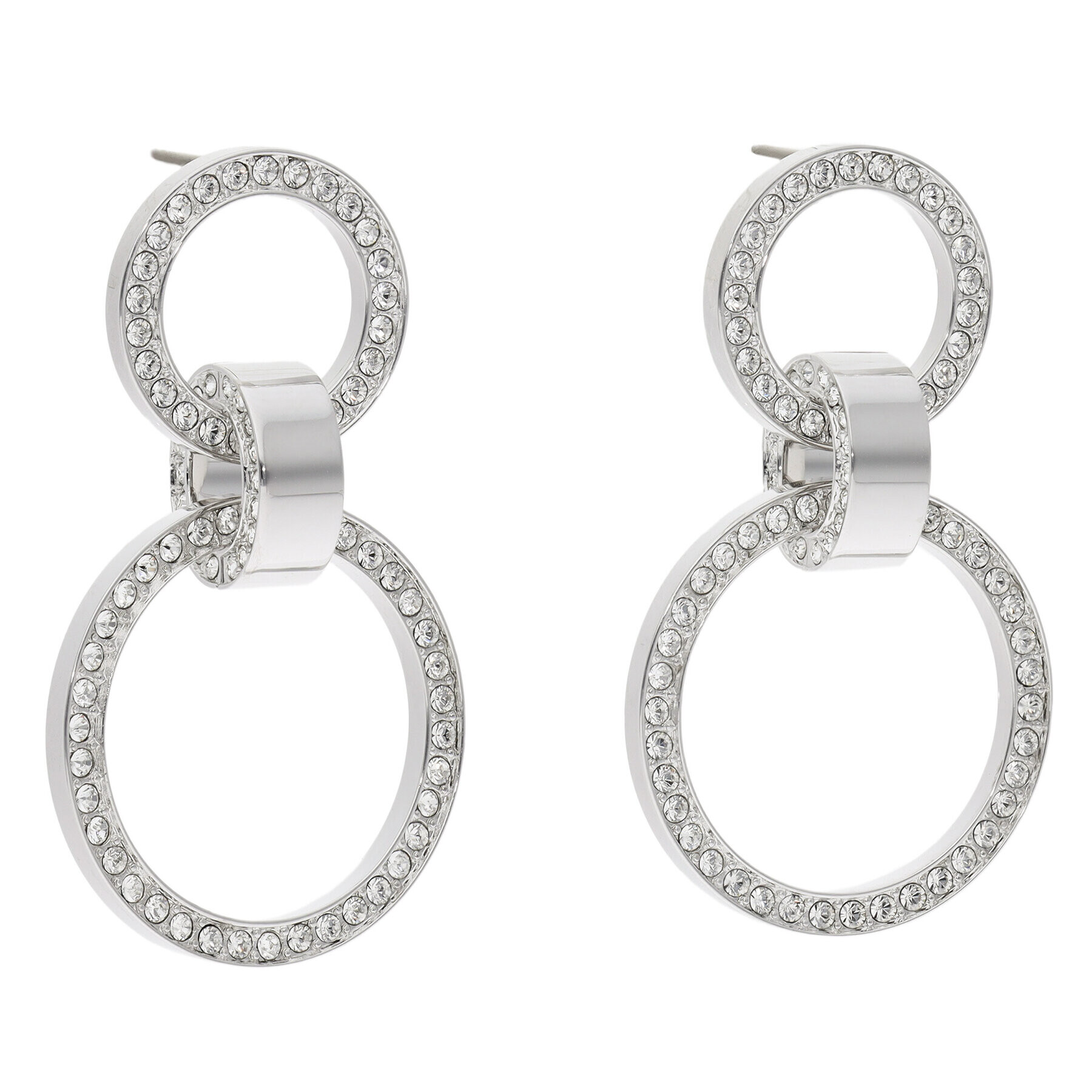 Swarovski Обици Hollow 5636503 Оранжев - Pepit.bg