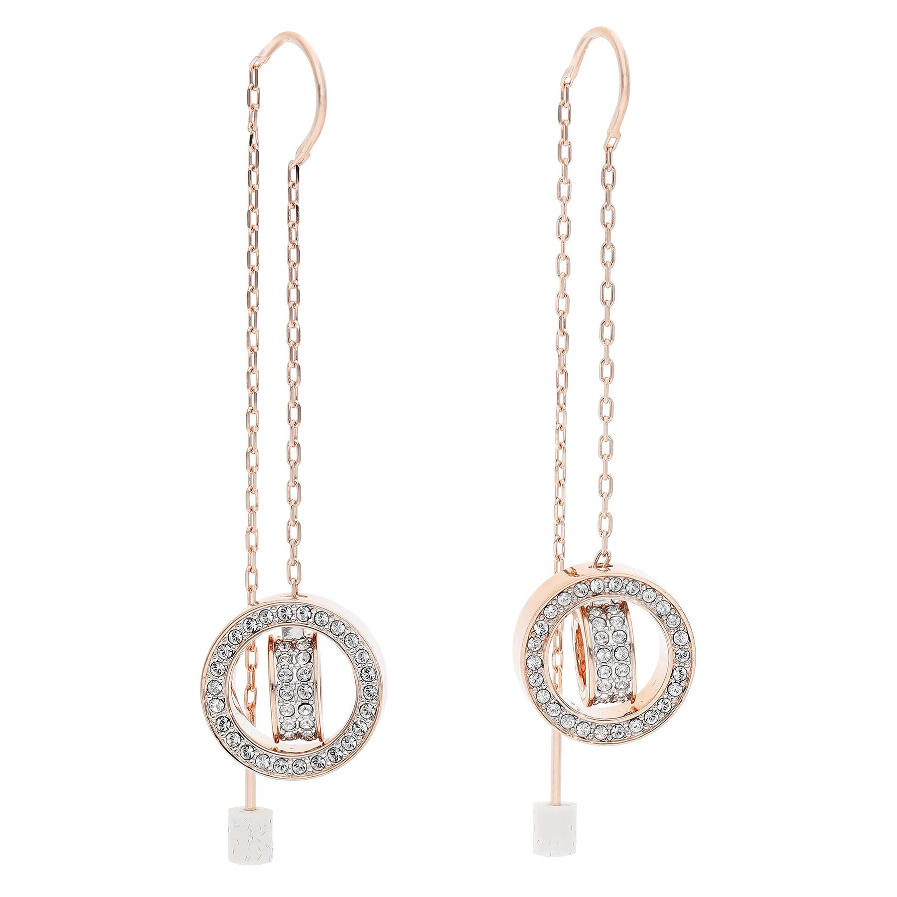 Swarovski Обици Hollow 5636504 Златист - Pepit.bg