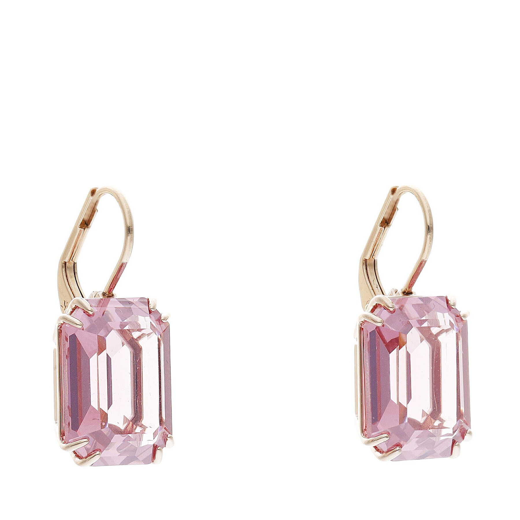 Swarovski Обици Millenia 5619502 Розов - Pepit.bg