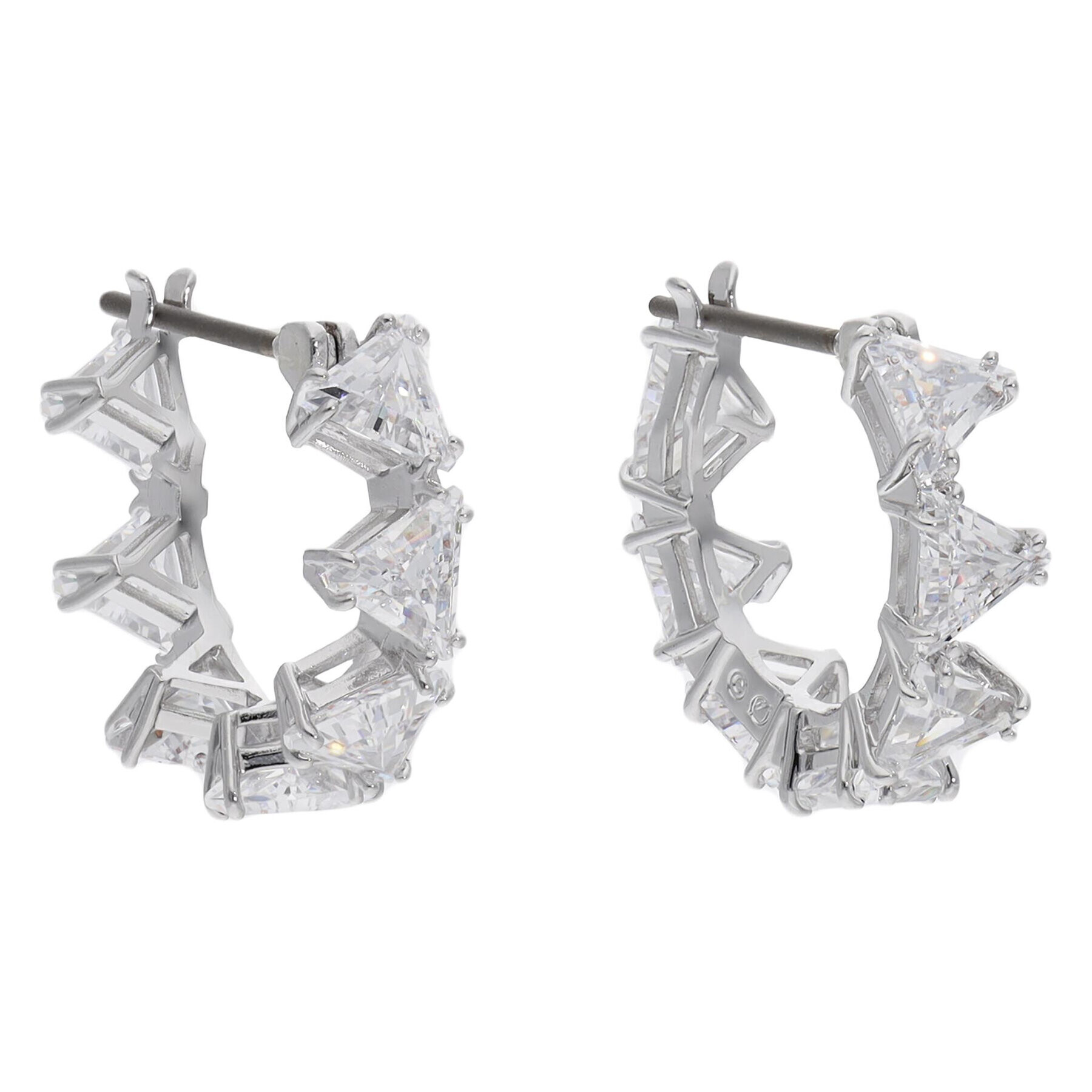 Swarovski Обици Millenia 5632467 Сребрист - Pepit.bg