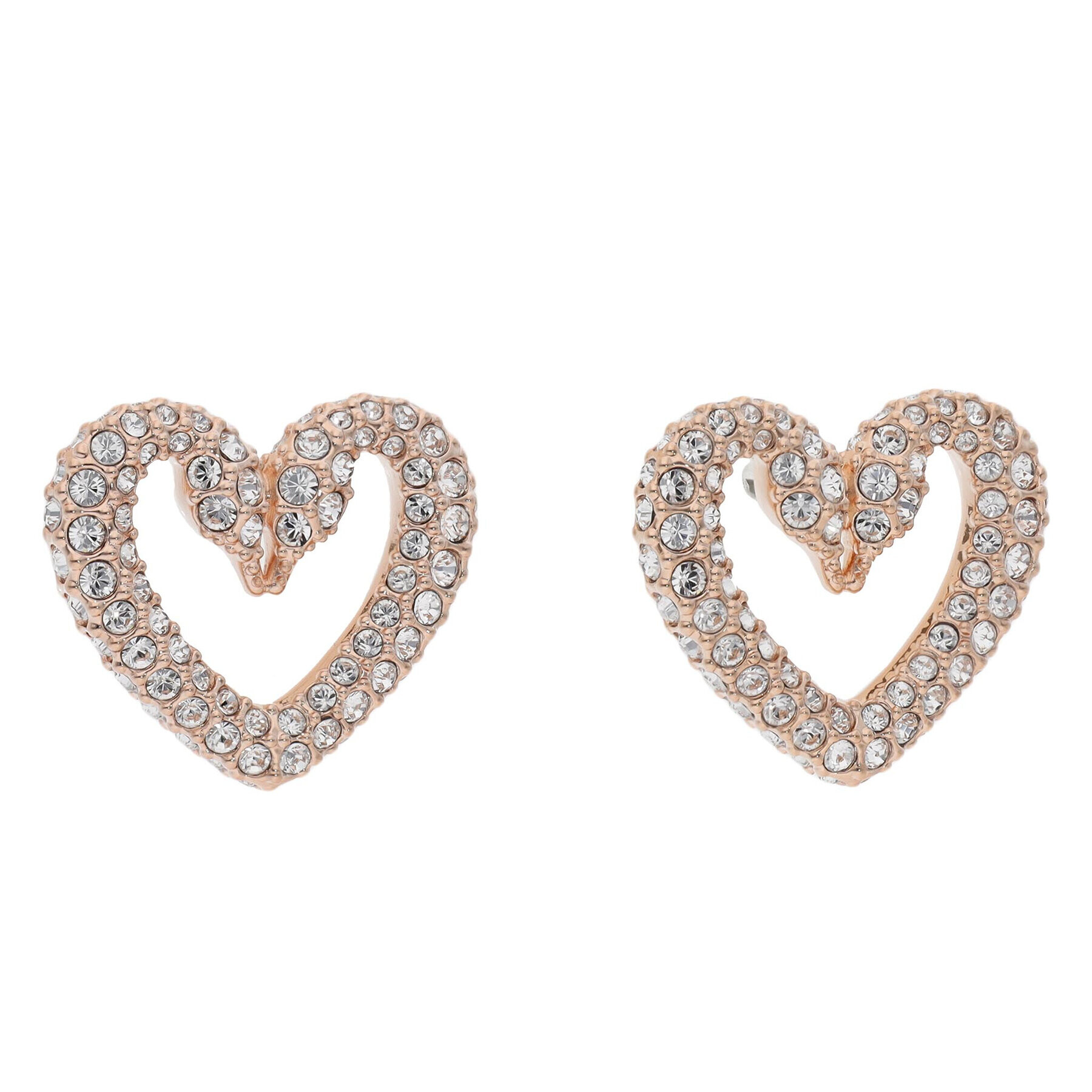 Swarovski Обици Una 5628659 Златист - Pepit.bg