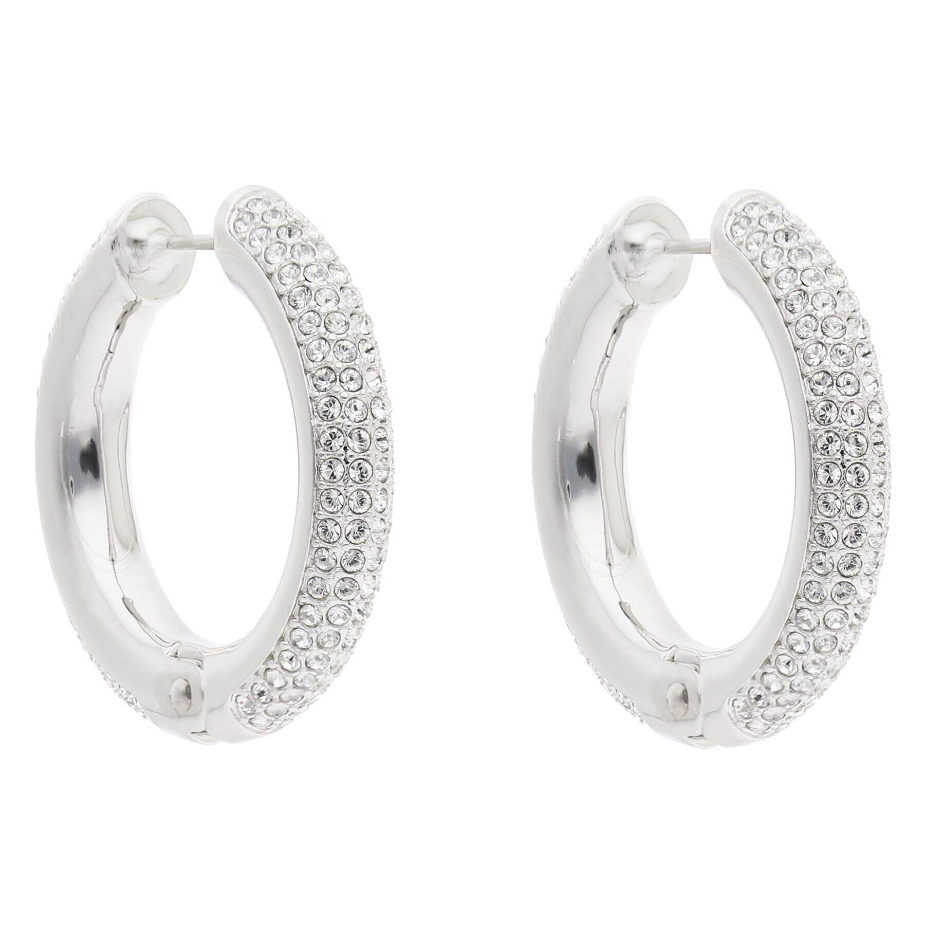 Swarovski Обици Dextera 5651392 Сребрист - Pepit.bg