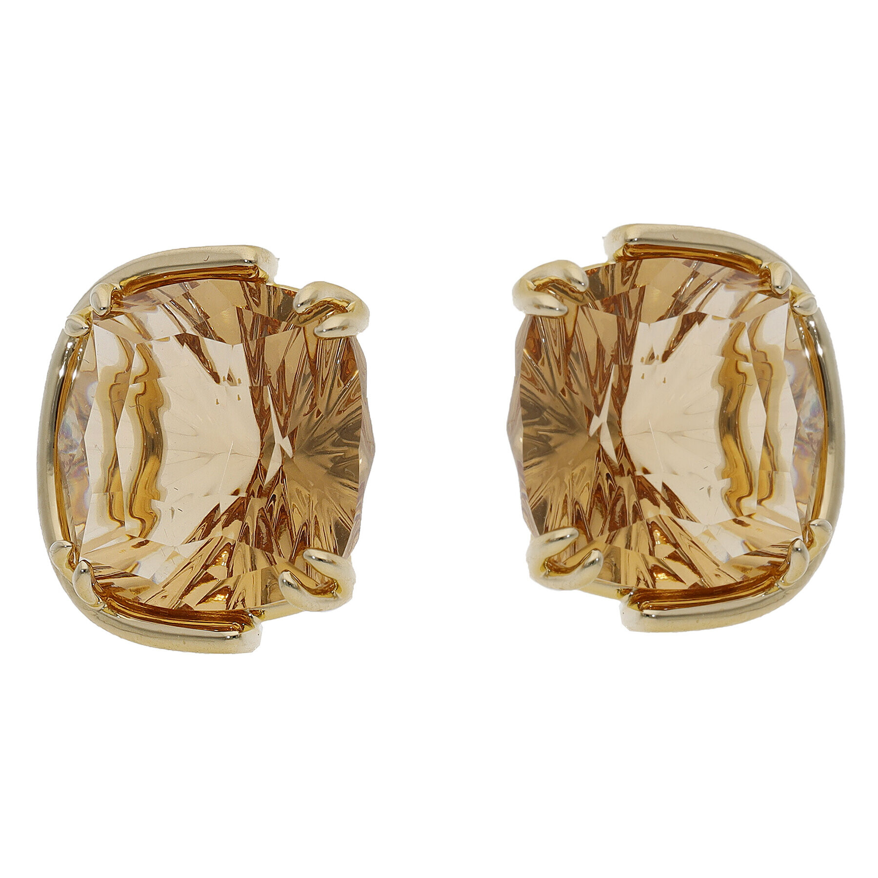 Swarovski Обици Harmonia 5640044 Златист - Pepit.bg