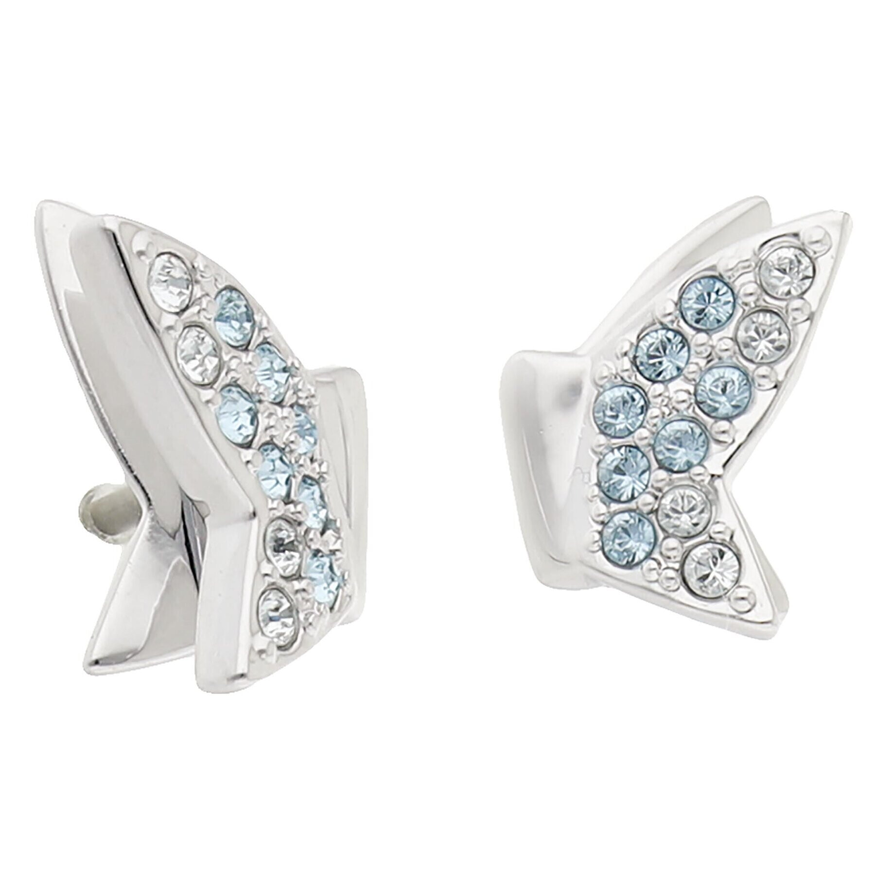Swarovski Обици Lilia 5662183 Сребрист - Pepit.bg