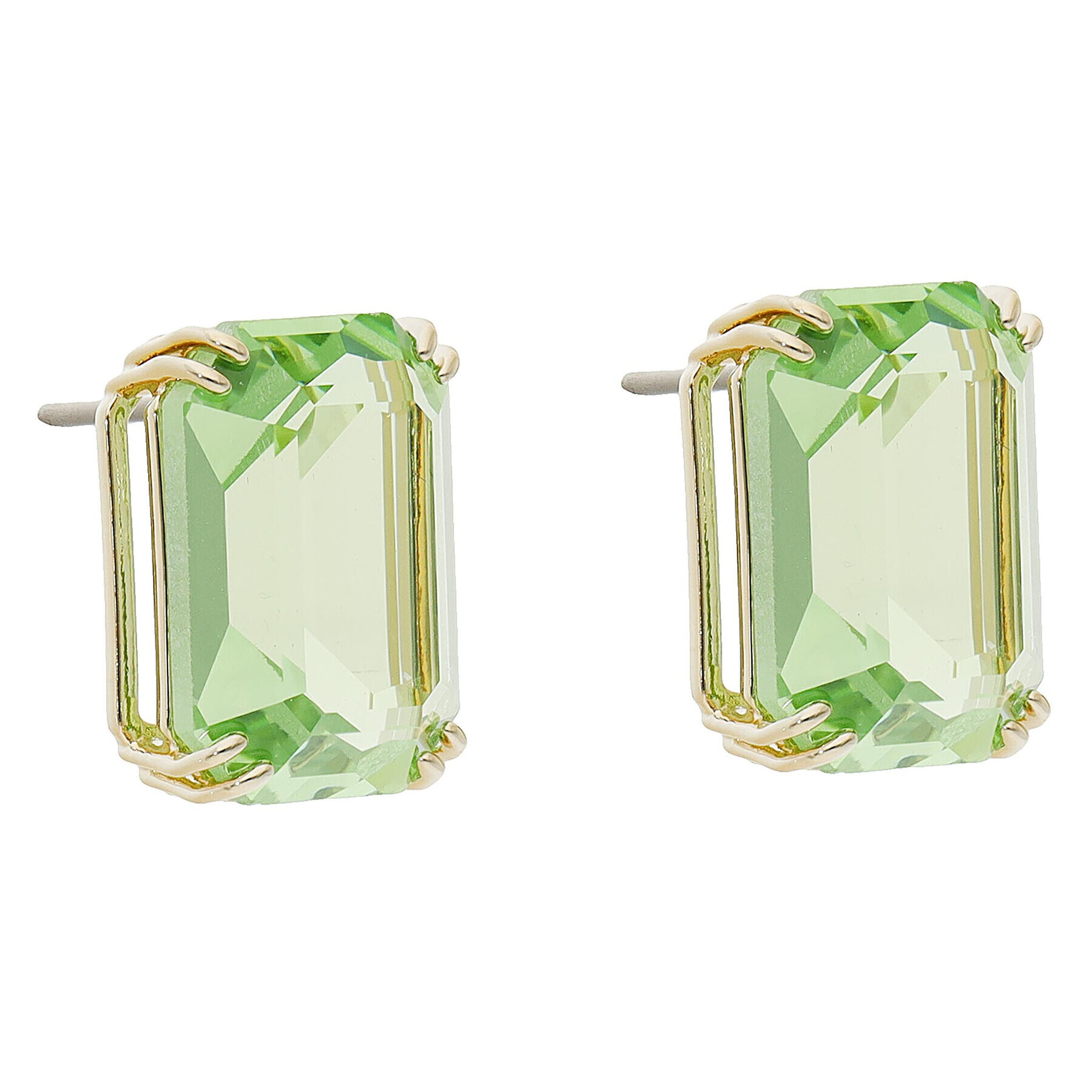Swarovski Обици Millenia 5638489 Зелен - Pepit.bg