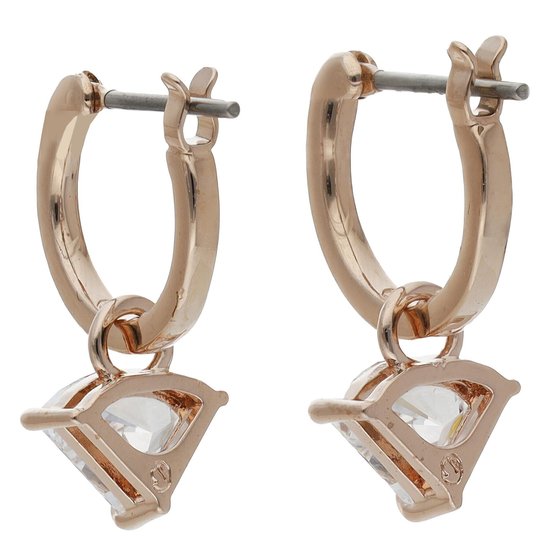 Swarovski Обици Ortyx 5643738 Розов - Pepit.bg