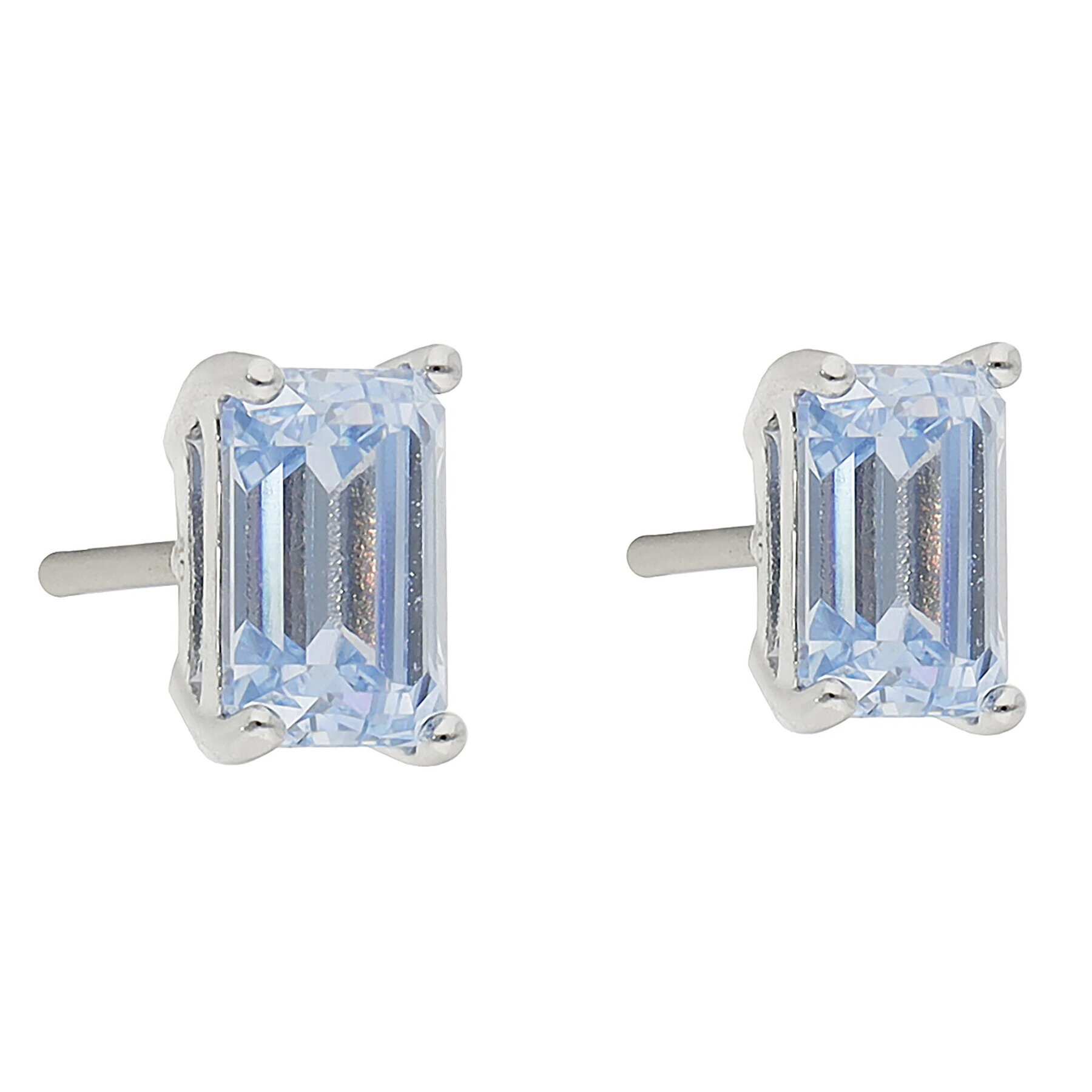 Swarovski Обици Stilla 5639134 Син - Pepit.bg