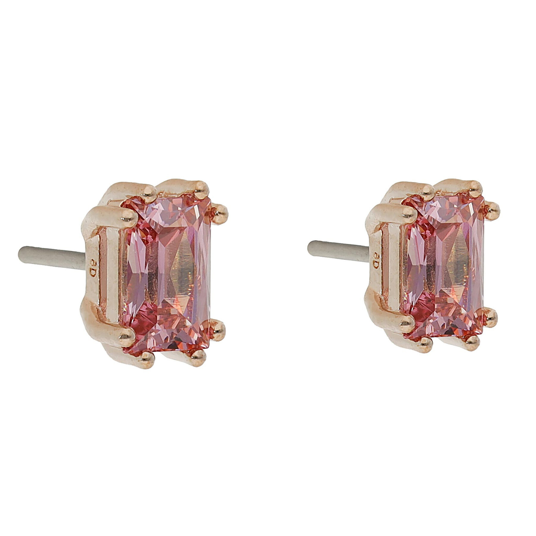 Swarovski Обици Stilla 5639136 Розов - Pepit.bg