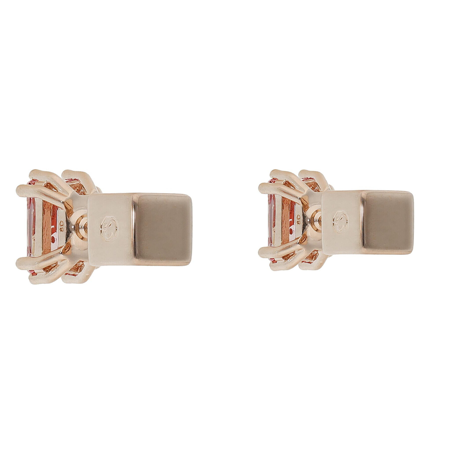 Swarovski Обици Stilla 5639136 Розов - Pepit.bg