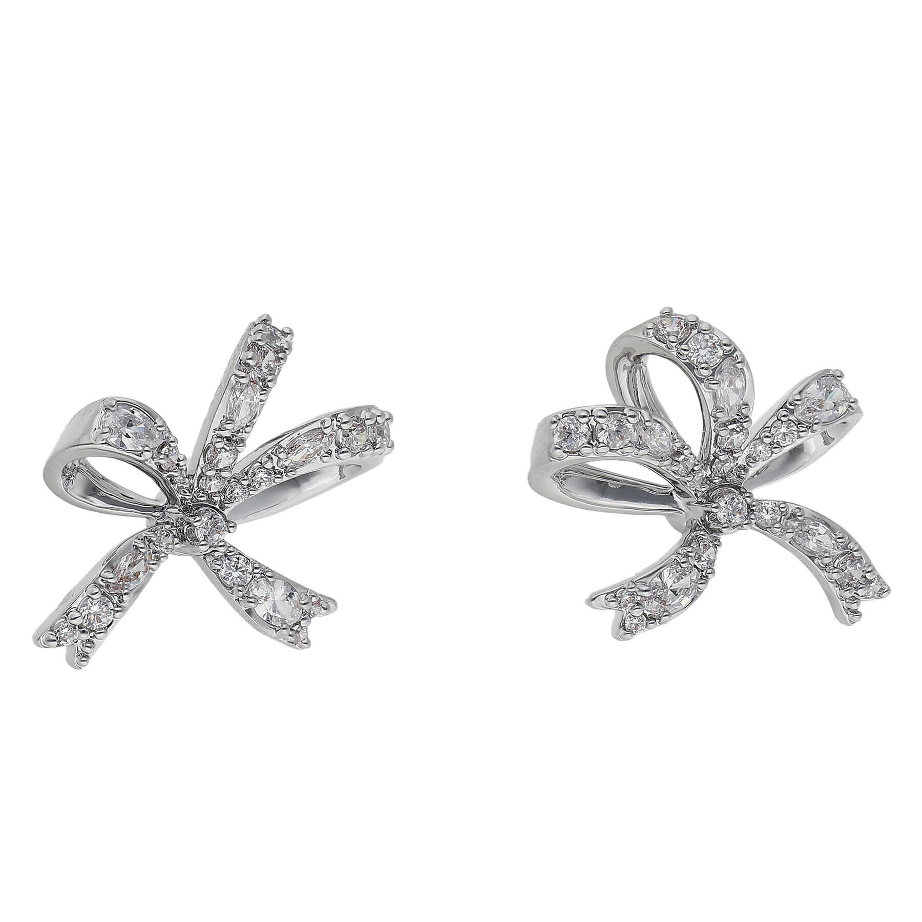 Swarovski Обици Volta 5647579 Сребрист - Pepit.bg