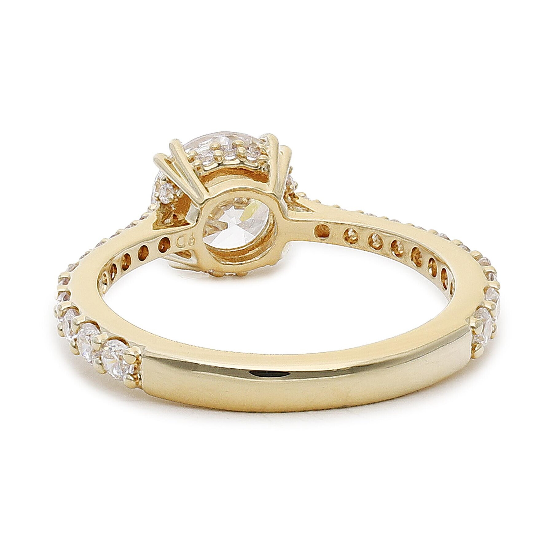 Swarovski Пръстен Constella Ring Rnd M 5642617 Златист - Pepit.bg