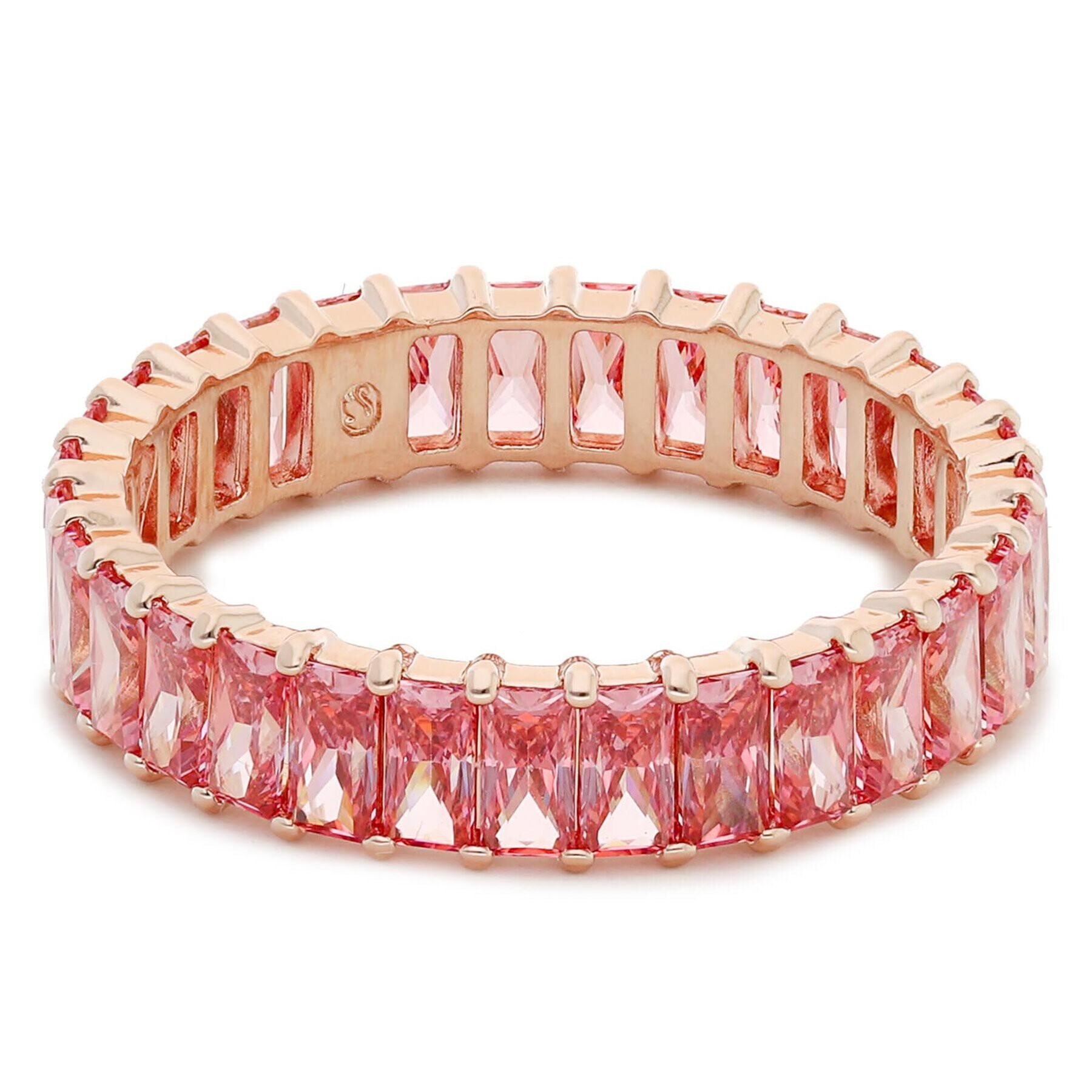 Swarovski Пръстен Matrix Ring 5648289 Розов - Pepit.bg