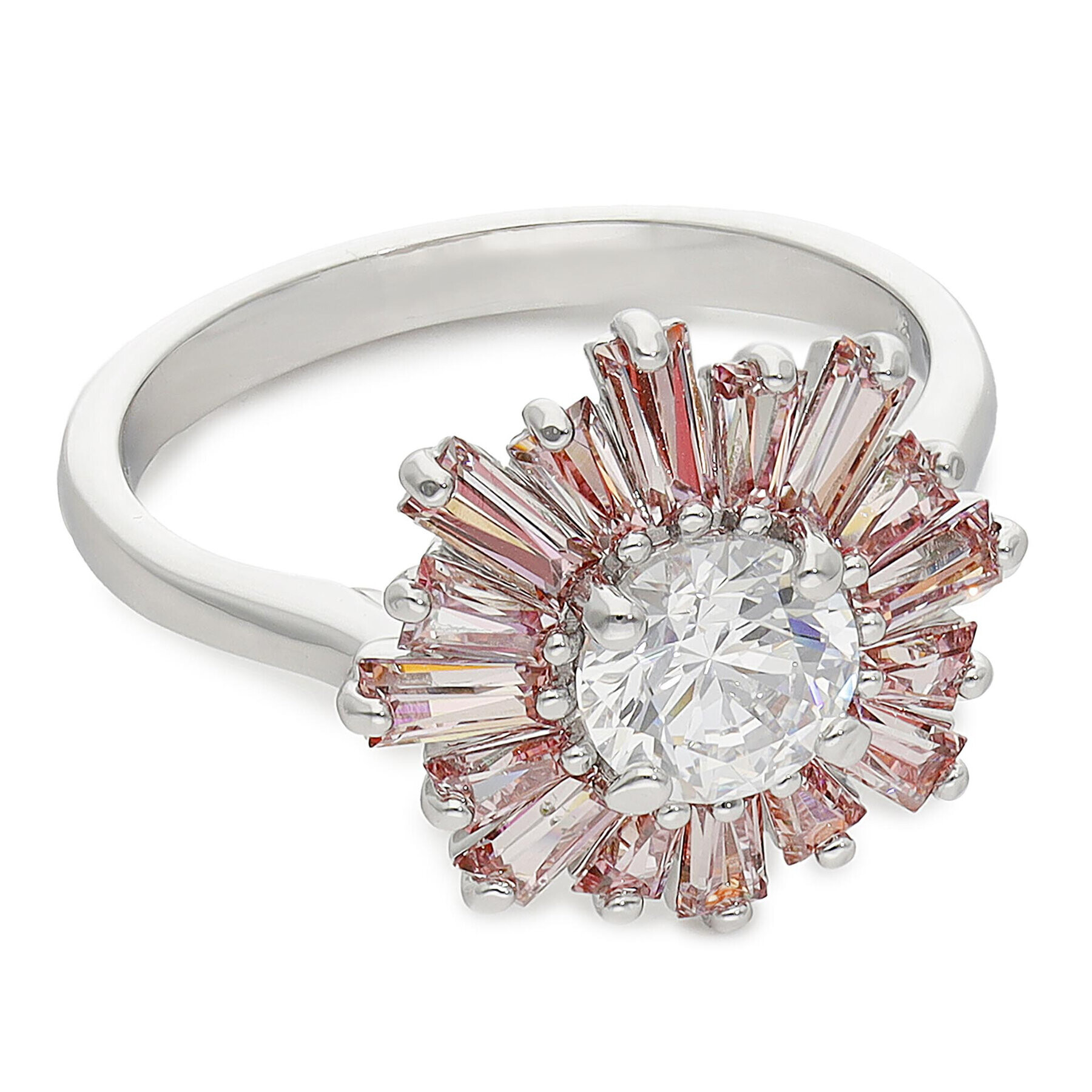Swarovski Пръстен Sunshine 5642973 Сребрист - Pepit.bg