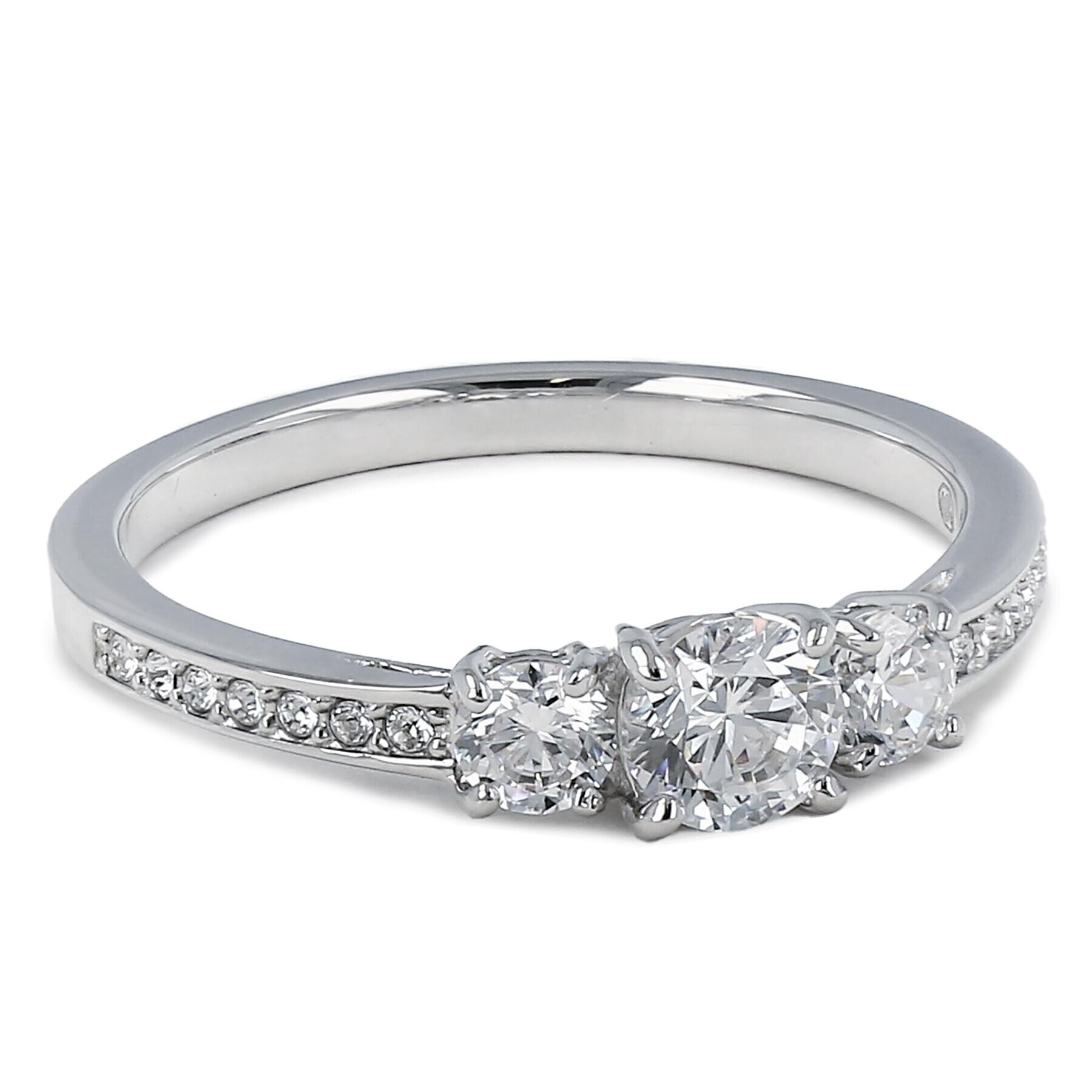 Swarovski Пръстен Trylogii 5656291 Сребрист - Pepit.bg