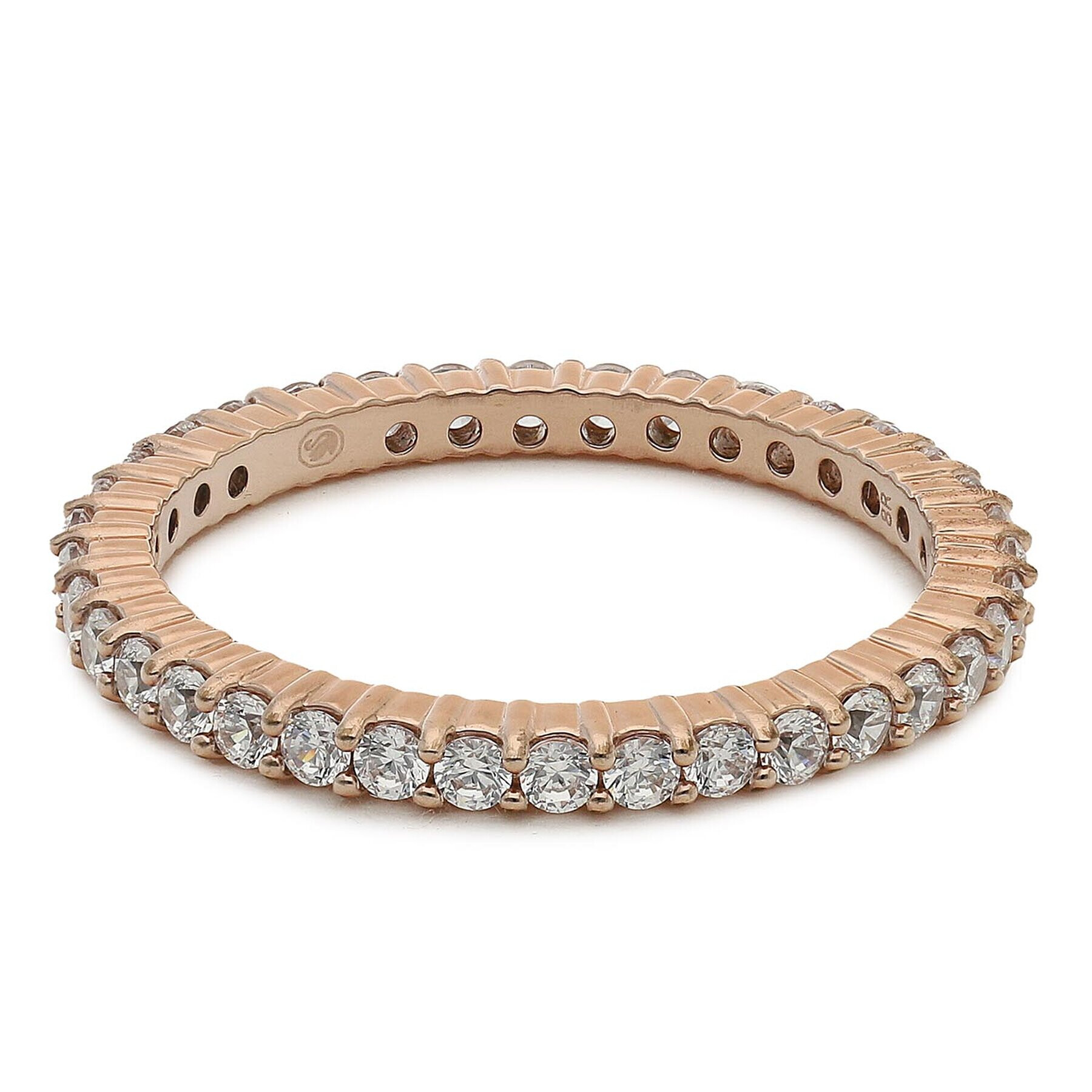 Swarovski Пръстен Vittore 5656302 Розово злато - Pepit.bg