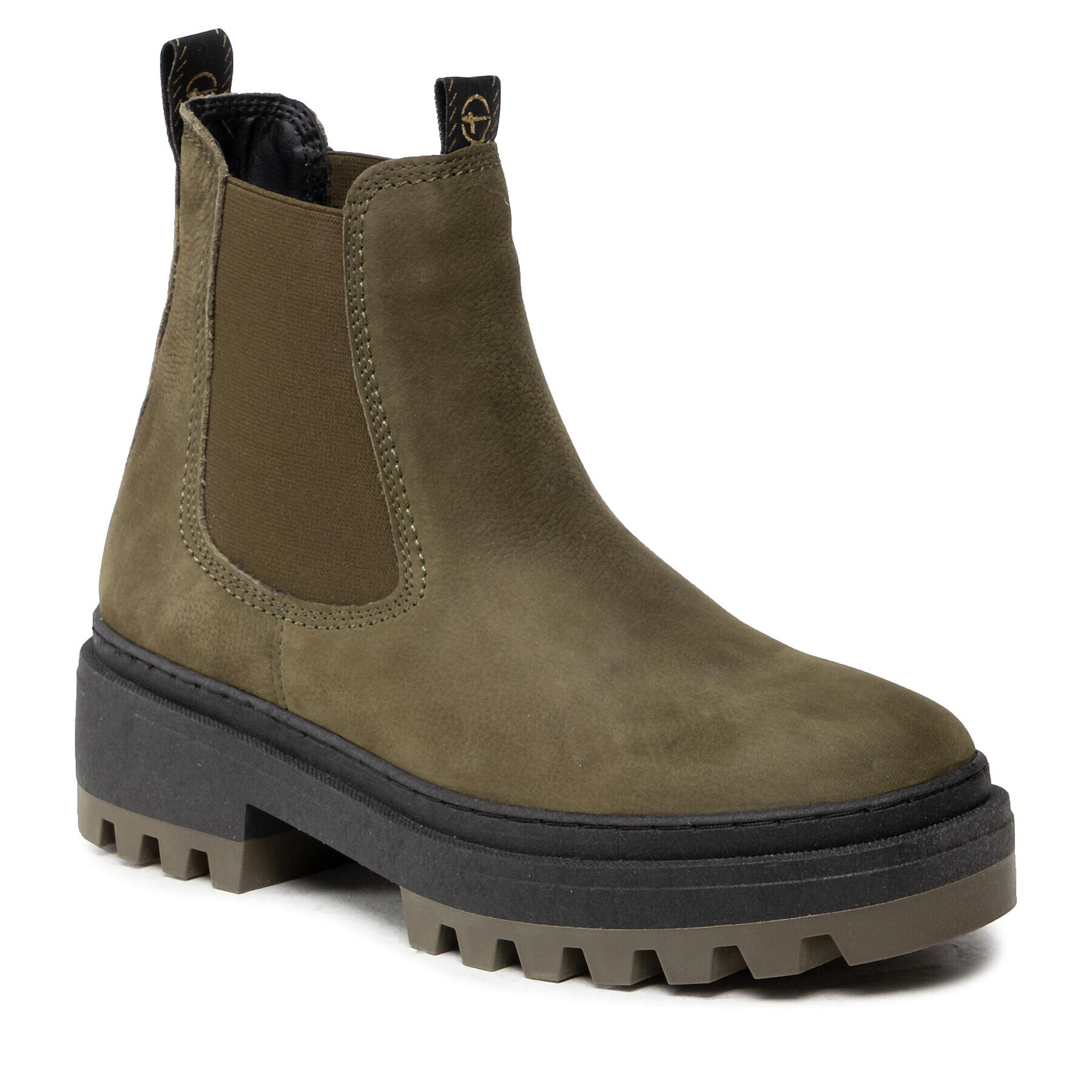 Tamaris Боти тип челси 1-25492-27 Зелен - Pepit.bg