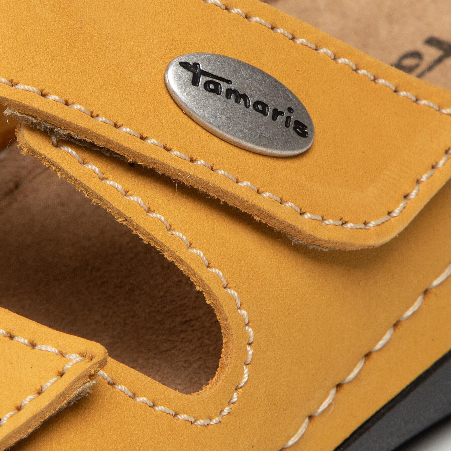 Tamaris Чехли 1-27510-28 Жълт - Pepit.bg