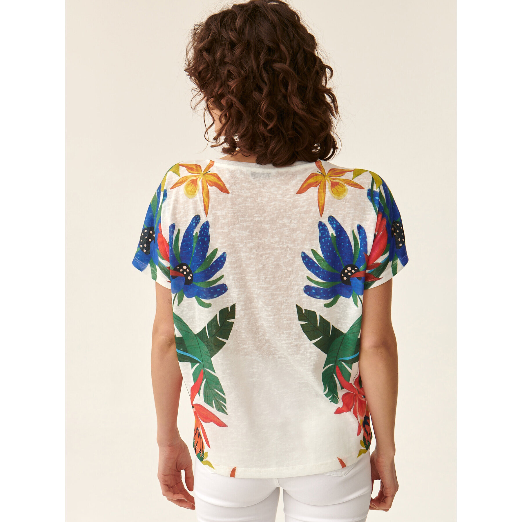 Tatuum Блуза Abenila T2311.051 Бял Regular Fit - Pepit.bg