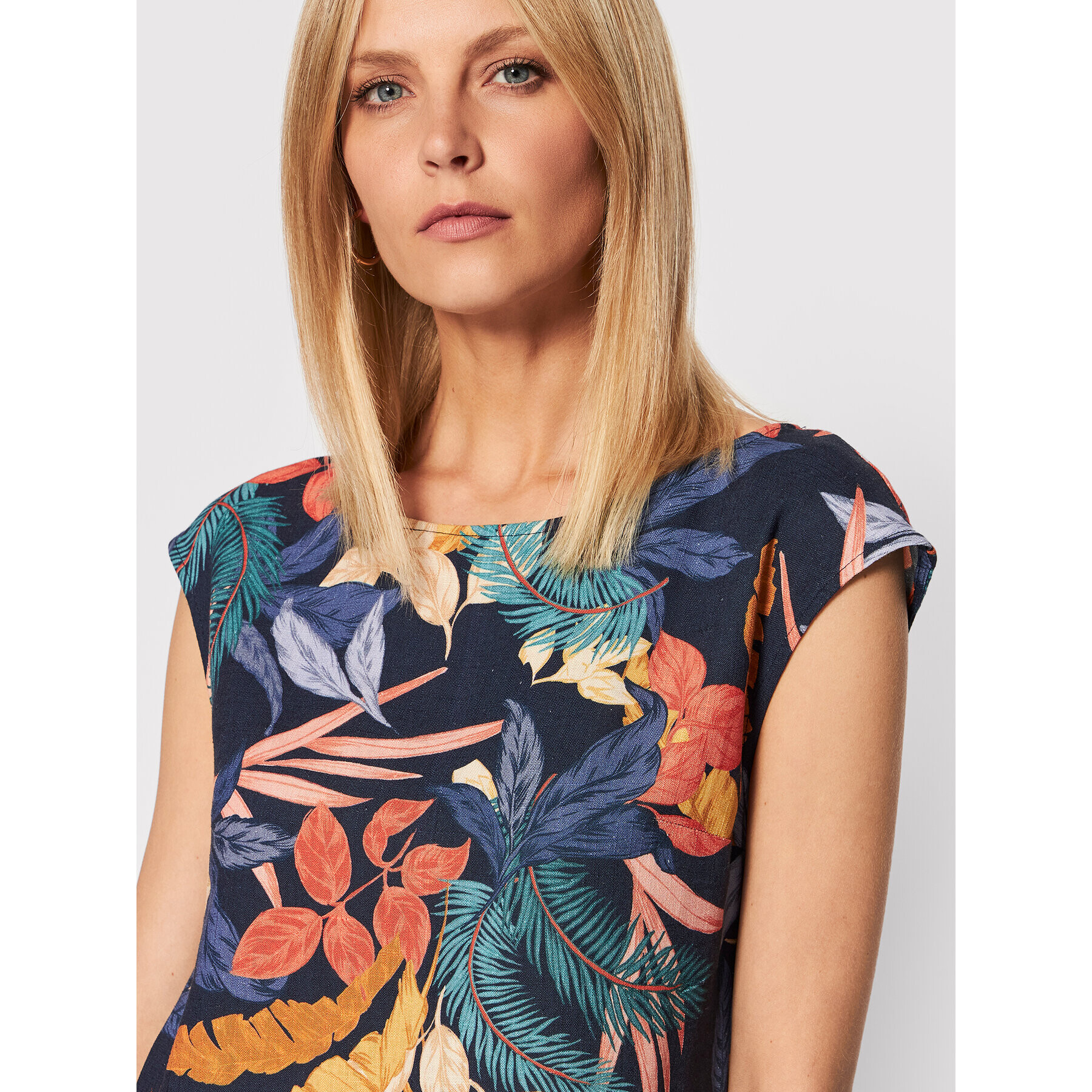 Tatuum Блуза Afeli T2209.061 Тъмносин Regular Fit - Pepit.bg