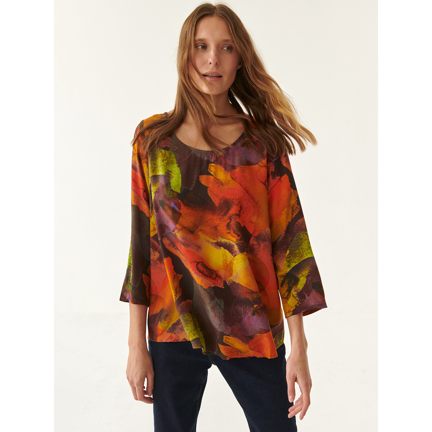 Tatuum Блуза Afinamia T2217.044 Цветен Relaxed Fit - Pepit.bg
