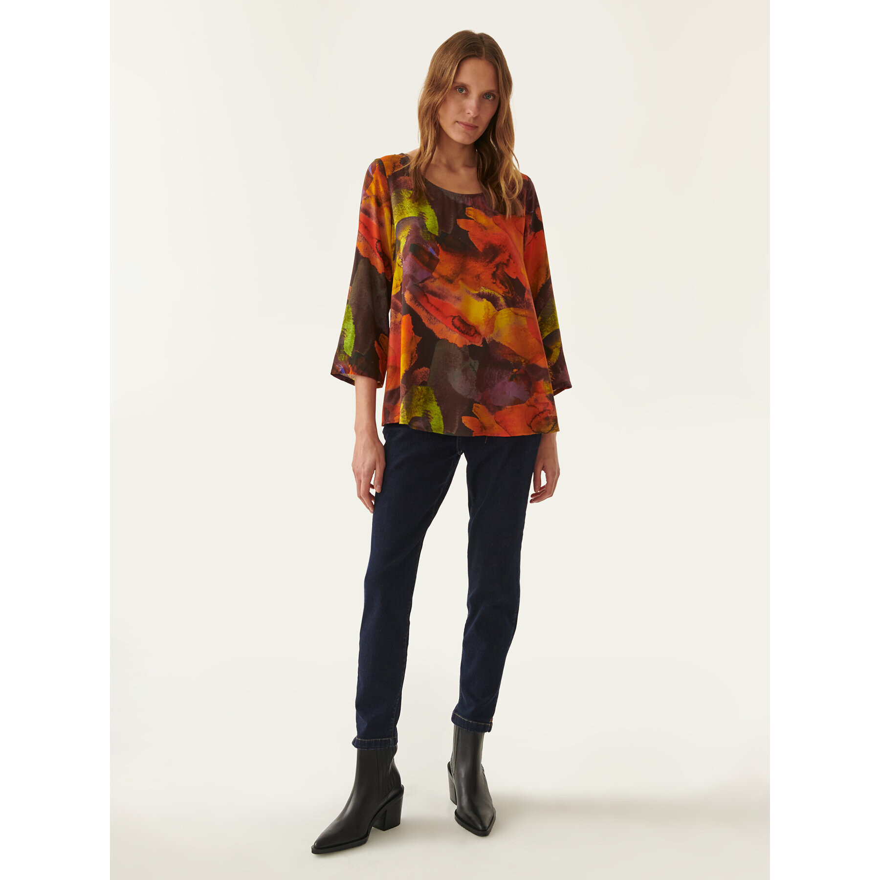 Tatuum Блуза Afinamia T2217.044 Цветен Relaxed Fit - Pepit.bg