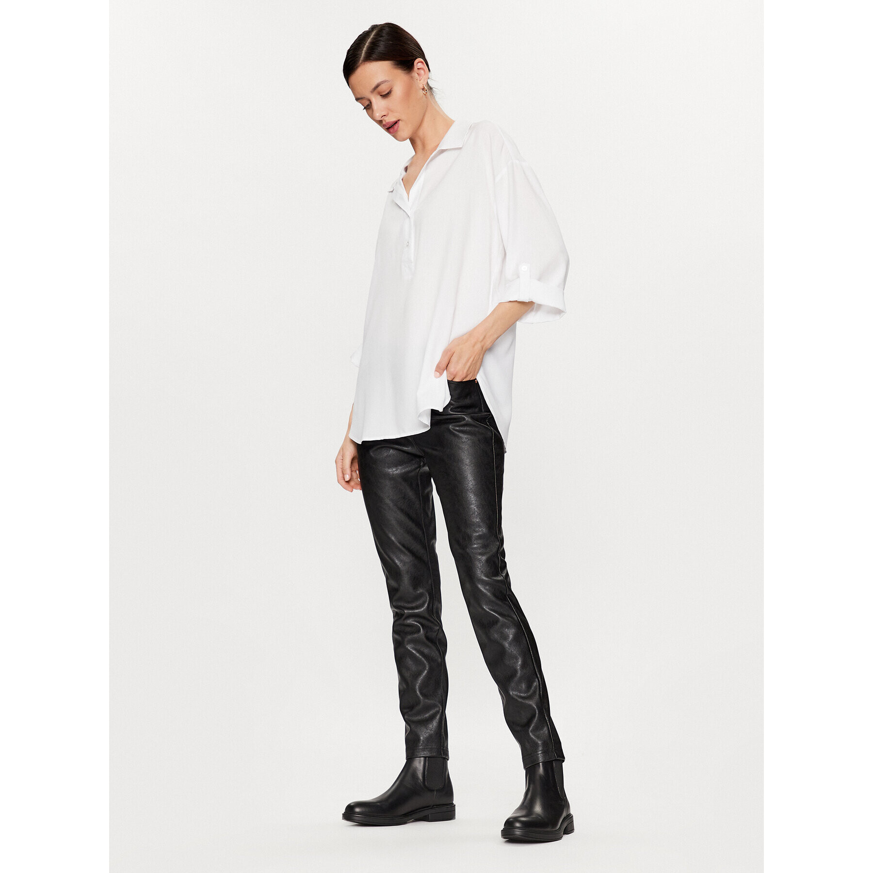 Tatuum Блуза Balea T2314.048 Бял Relaxed Fit - Pepit.bg