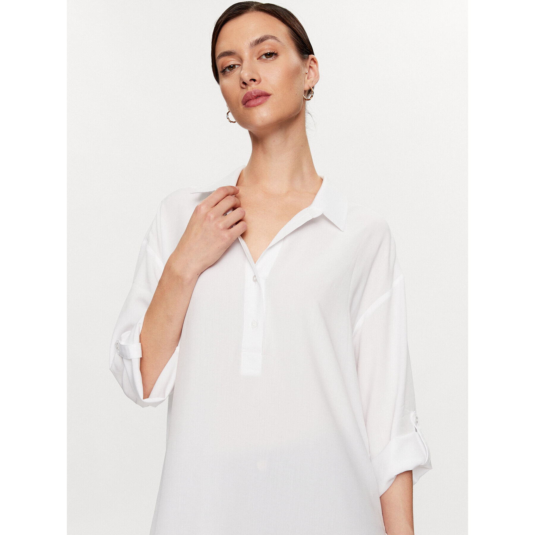 Tatuum Блуза Balea T2314.048 Бял Relaxed Fit - Pepit.bg