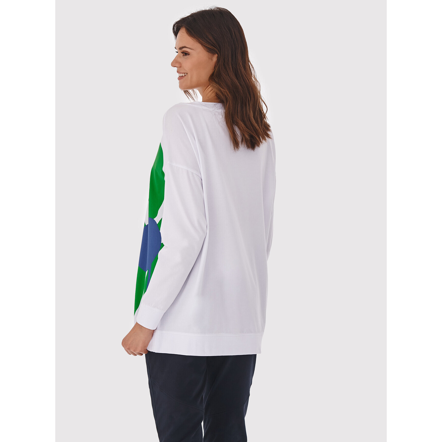 Tatuum Блуза Guera T2201.065 Бял Oversize - Pepit.bg