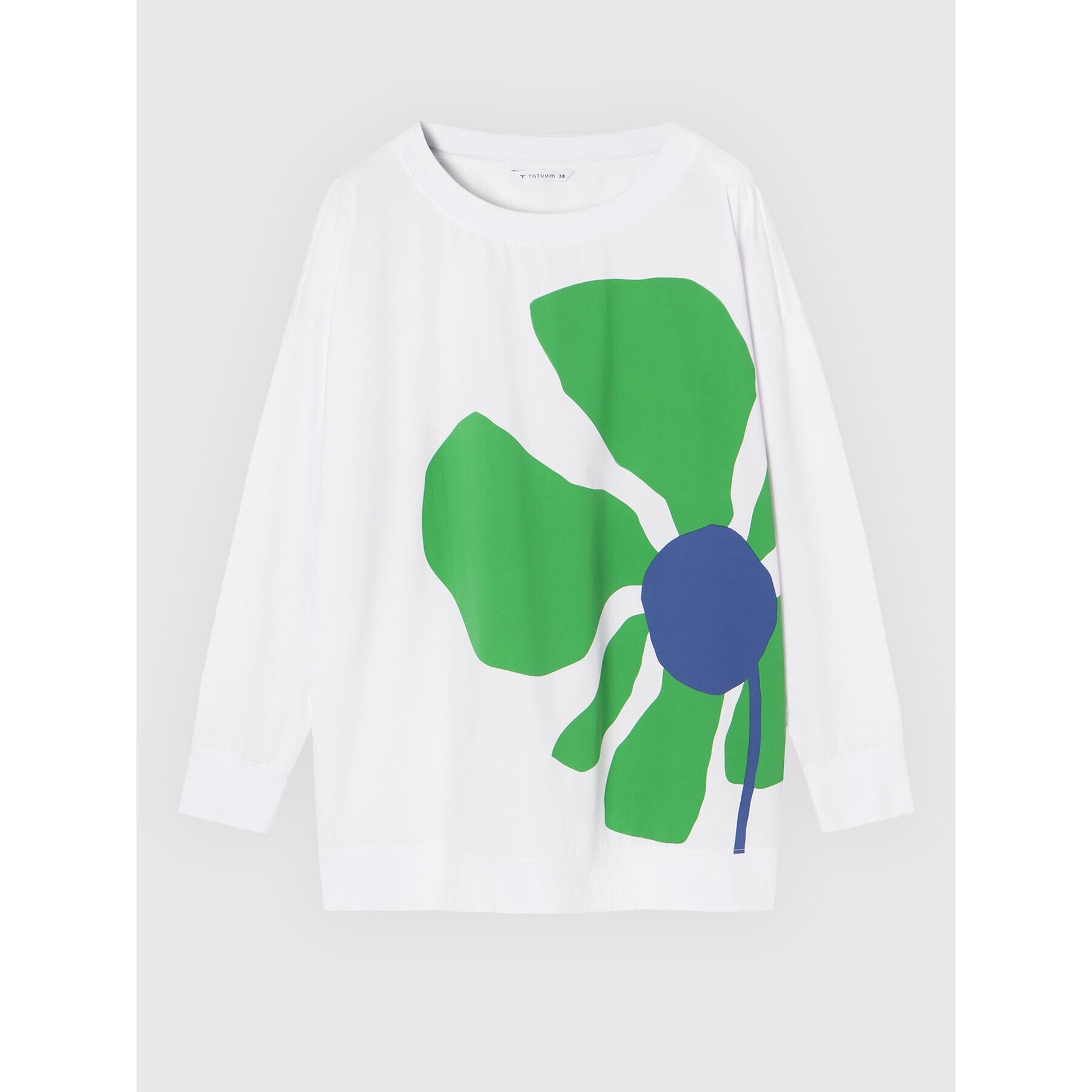 Tatuum Блуза Guera T2201.065 Бял Oversize - Pepit.bg