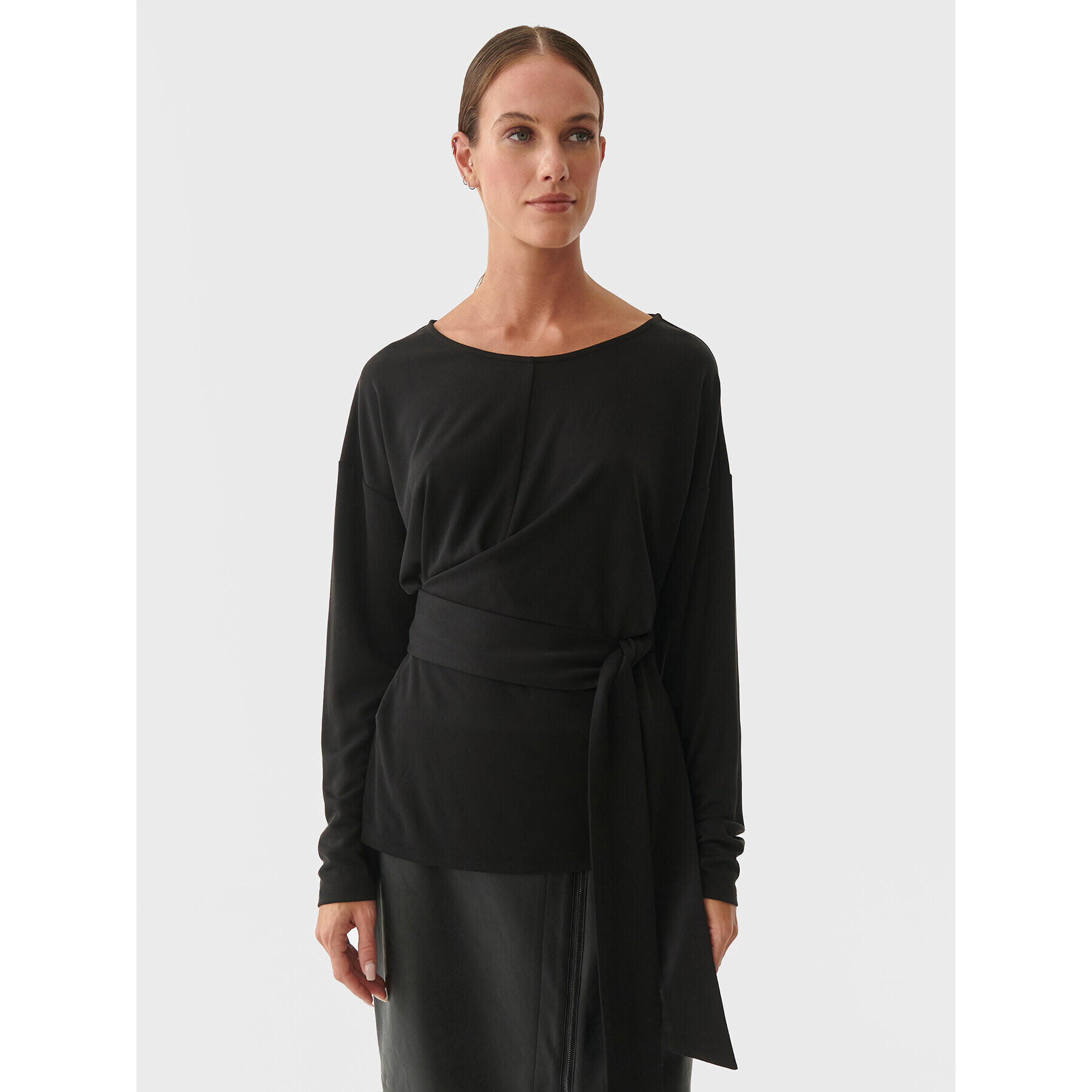 Tatuum Блуза Larso T2221.045 Черен Regular Fit - Pepit.bg