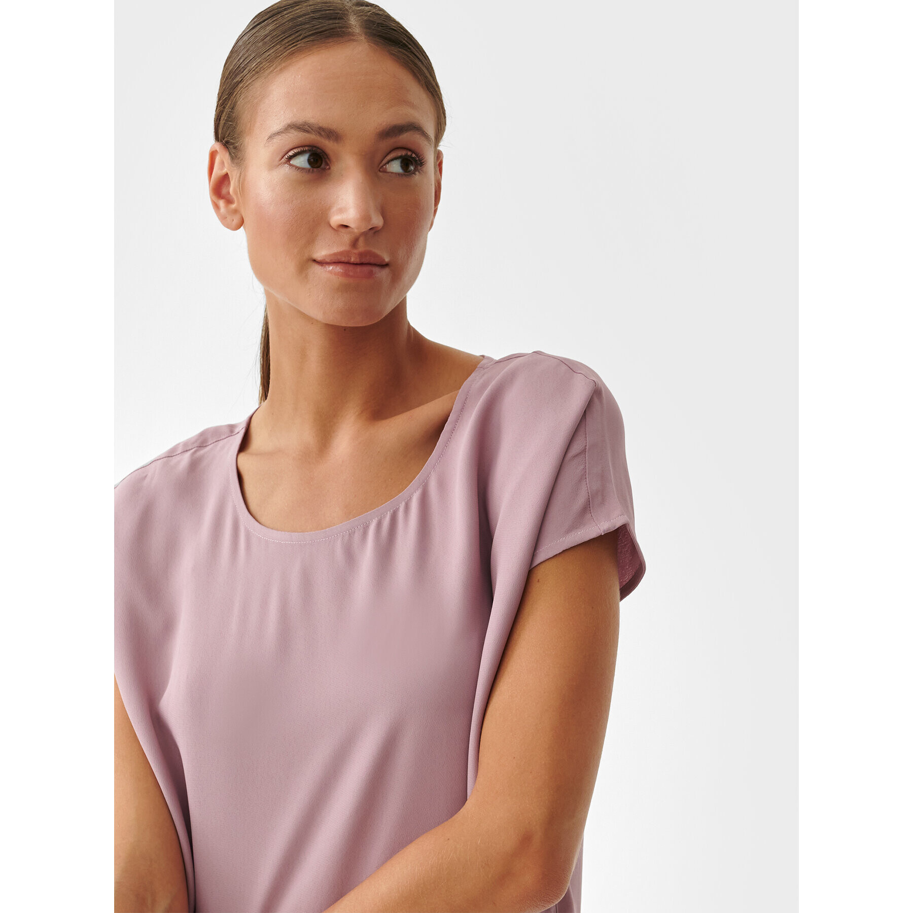 Tatuum Блуза Linsila T2215.048 Розов Regular Fit - Pepit.bg