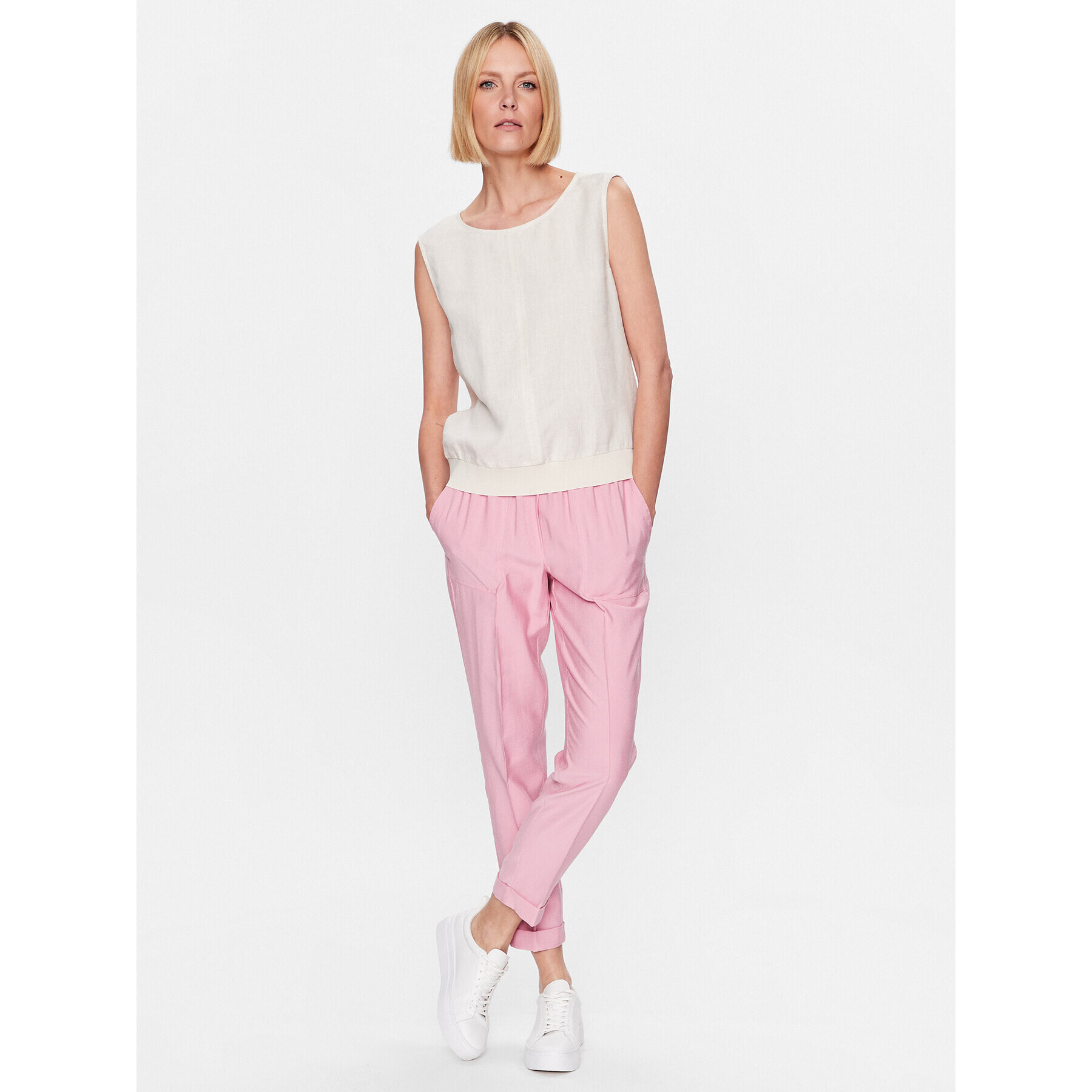 Tatuum Блуза Omalo T2309.051 Бежов Regular Fit - Pepit.bg