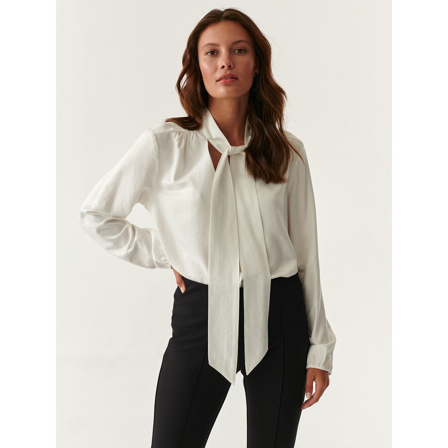 Tatuum Блуза Szarilo T2224.053B Бял Regular Fit - Pepit.bg
