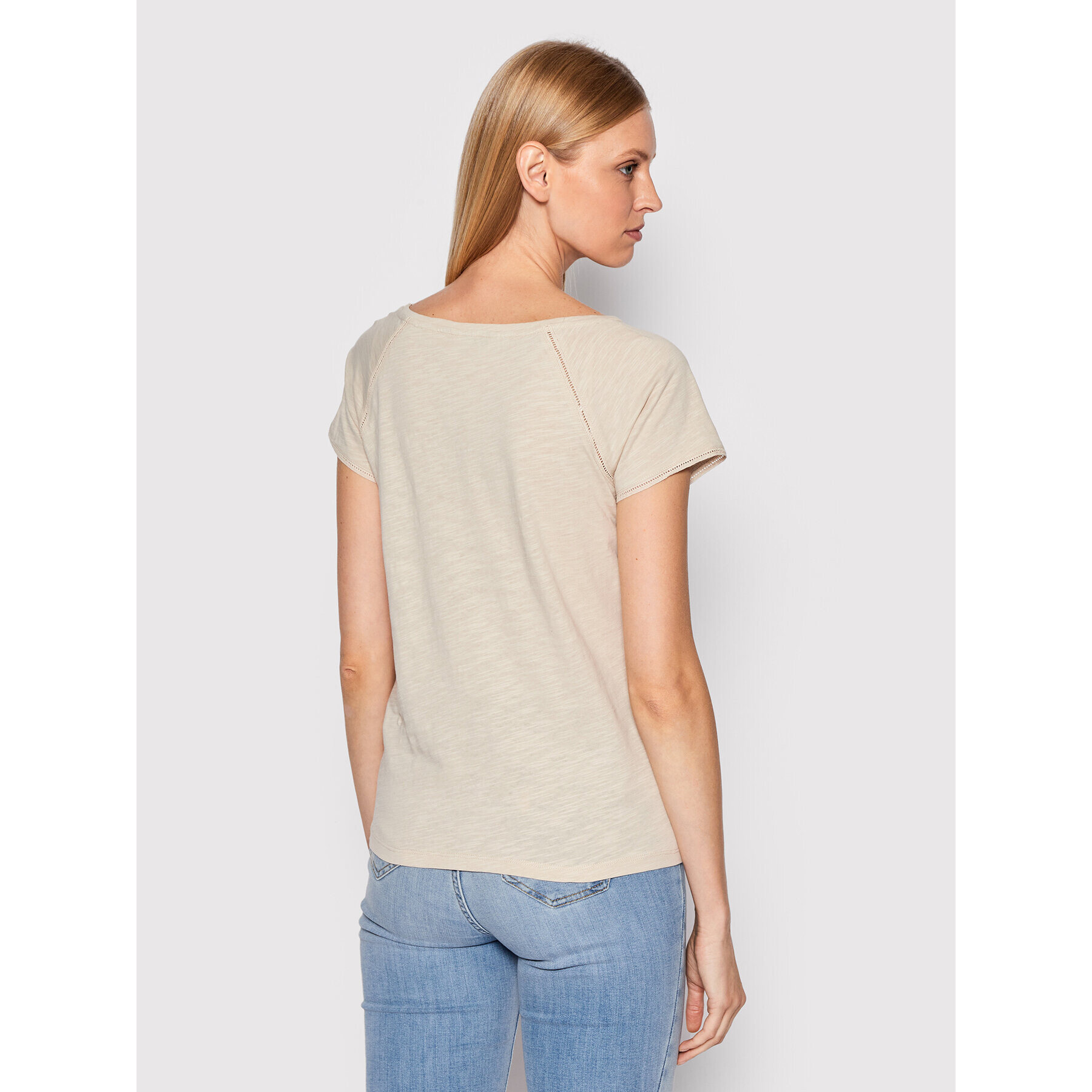 Tatuum Тишърт Agda T2209.065 Бежов Regular Fit - Pepit.bg