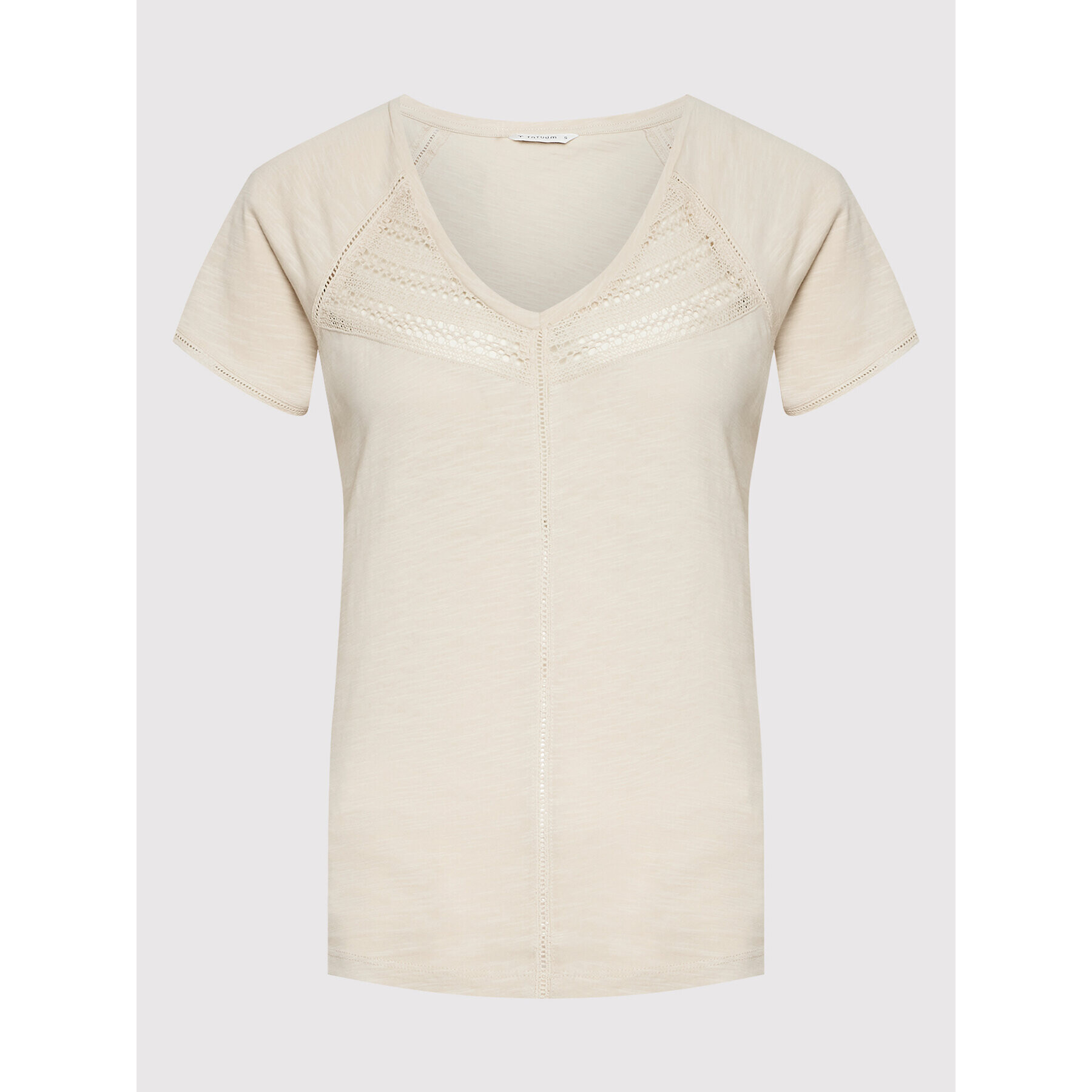 Tatuum Тишърт Agda T2209.065 Бежов Regular Fit - Pepit.bg