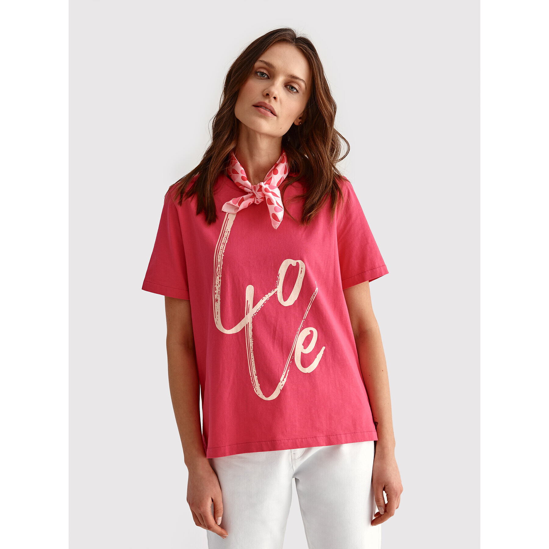 Tatuum Тишърт Hapi 3 T2204.293 Розов Oversize - Pepit.bg