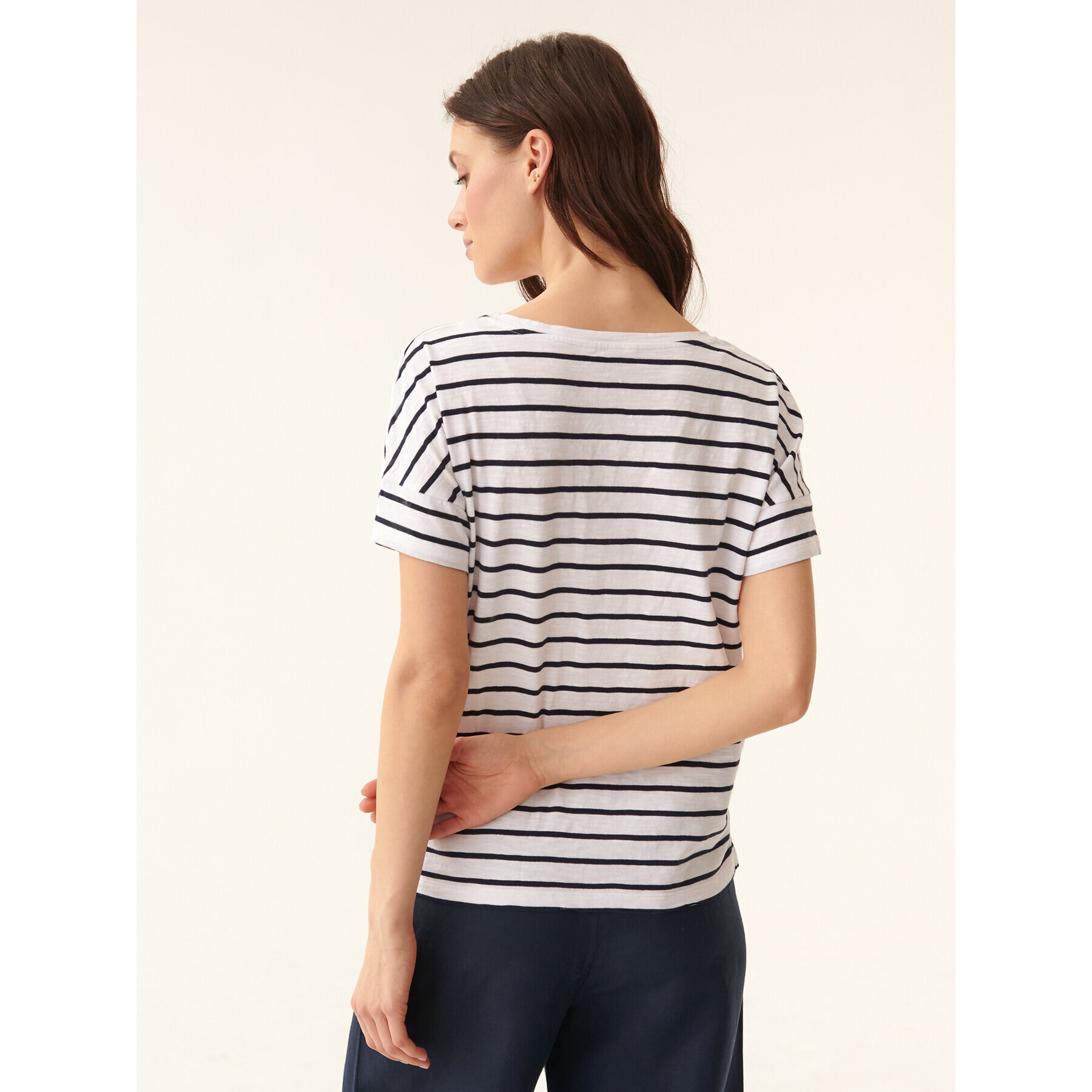 Tatuum Тишърт Lulia T2310.056 Бял Straight Fit - Pepit.bg