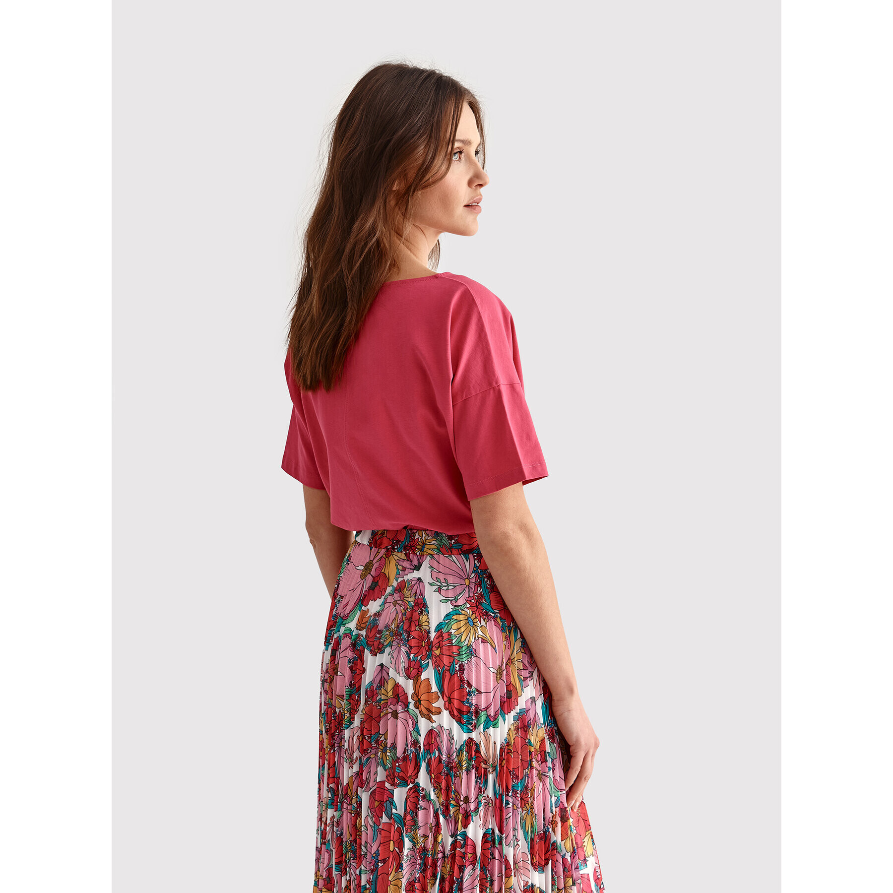 Tatuum Тишърт Miza T2204.292 Розов Oversize - Pepit.bg