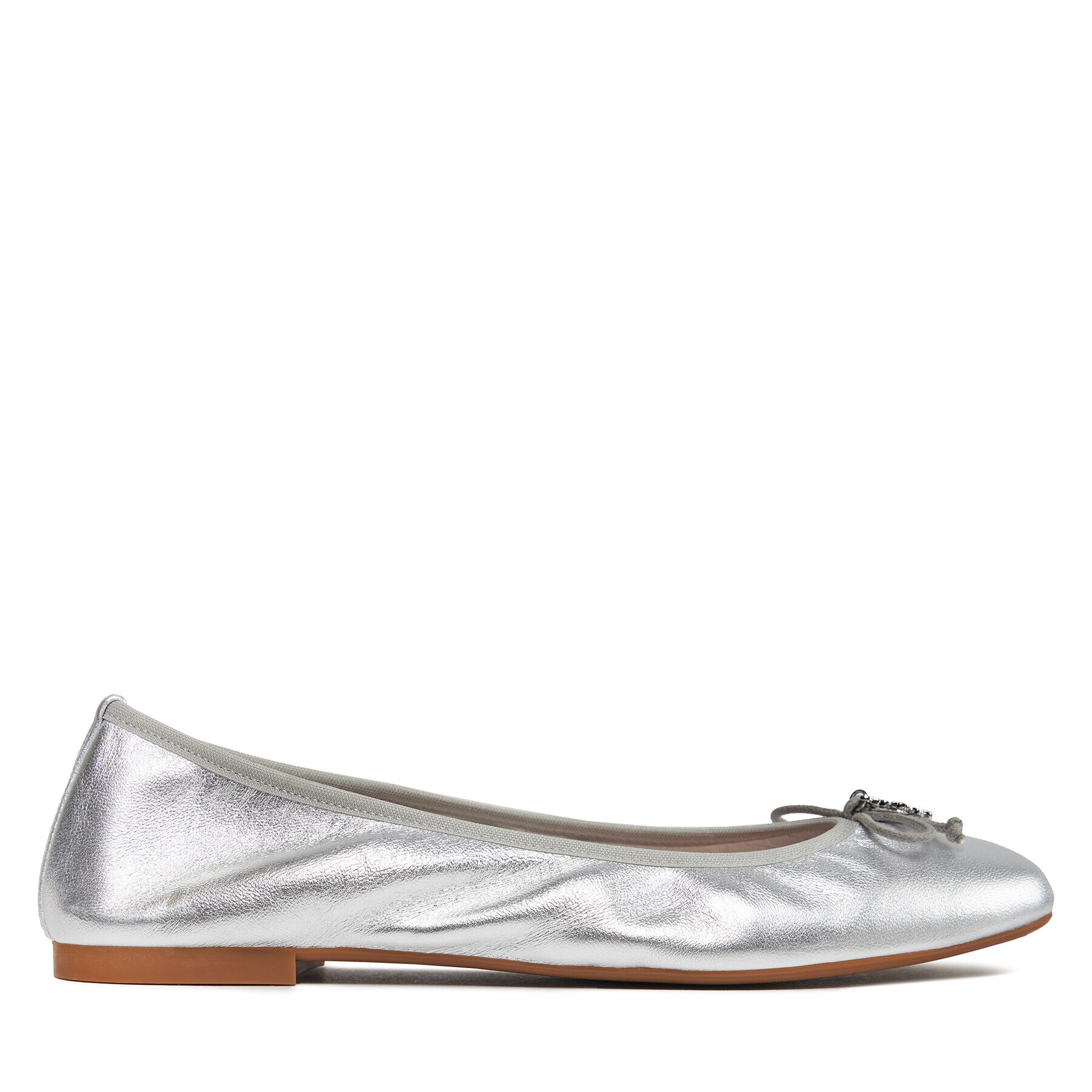 Ted Baker Балеринки 259142 Сребрист - Pepit.bg