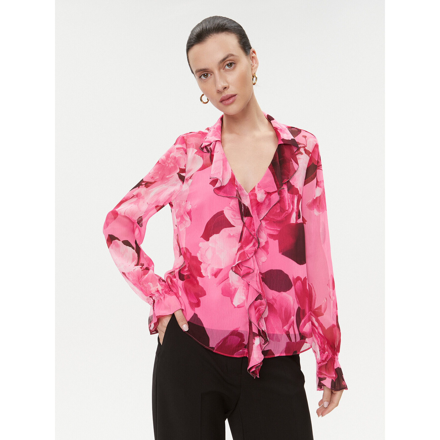 Ted Baker Блуза Luuciie 272490 Розов Relaxed Fit - Pepit.bg