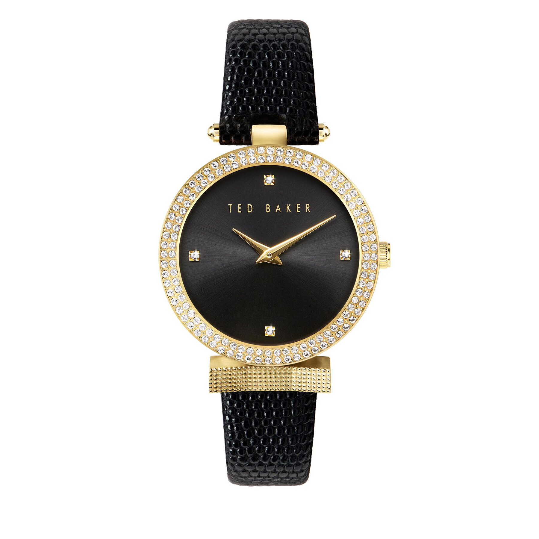 Ted Baker Часовник Bow BKPBWS211 Черен - Pepit.bg