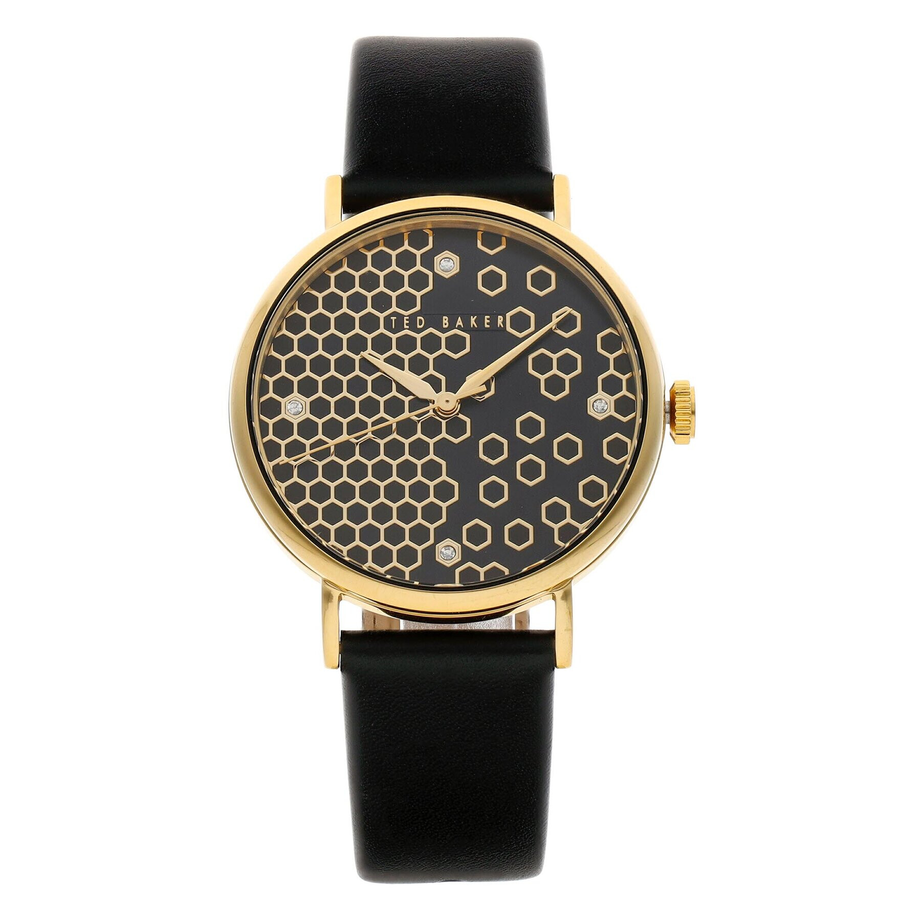 Ted Baker Часовник Phylipa Beehive BKG028500 Черен - Pepit.bg