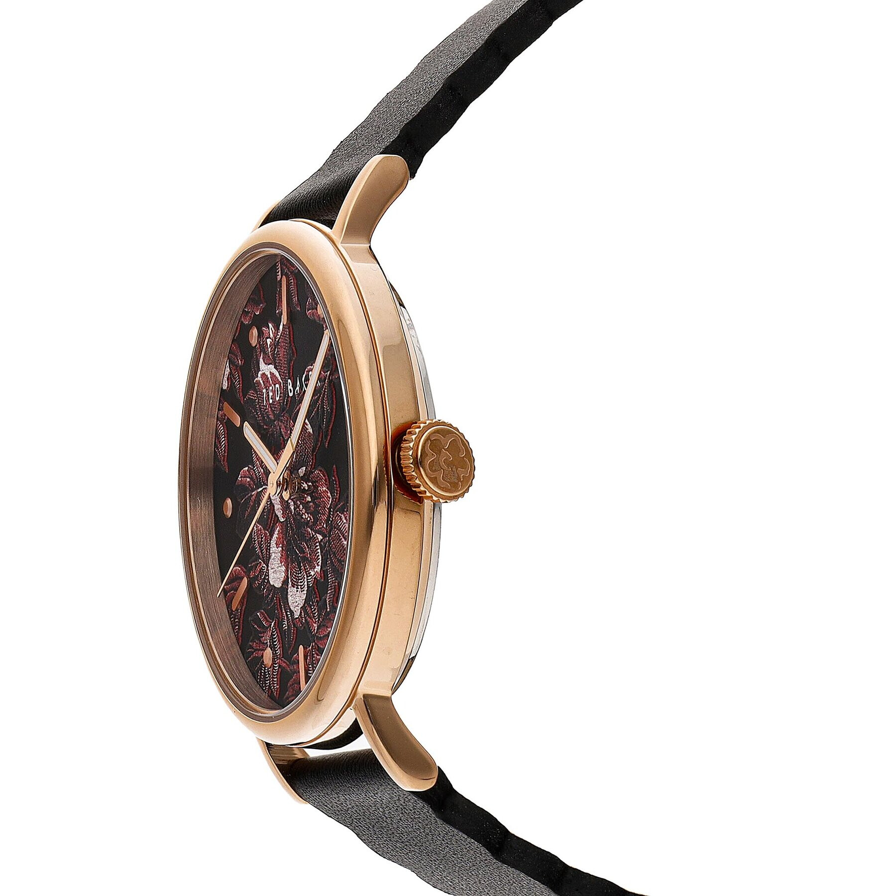 Ted Baker Часовник Phylipa Bloom BKPPHF202 Черен - Pepit.bg