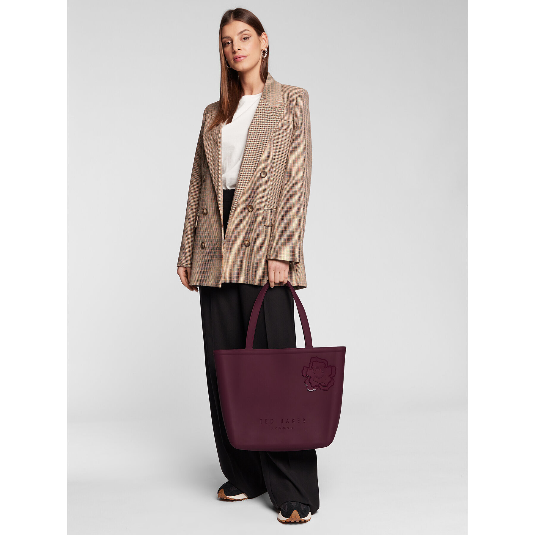 Ted Baker Дамска чанта Jelliez 265158 Виолетов - Pepit.bg