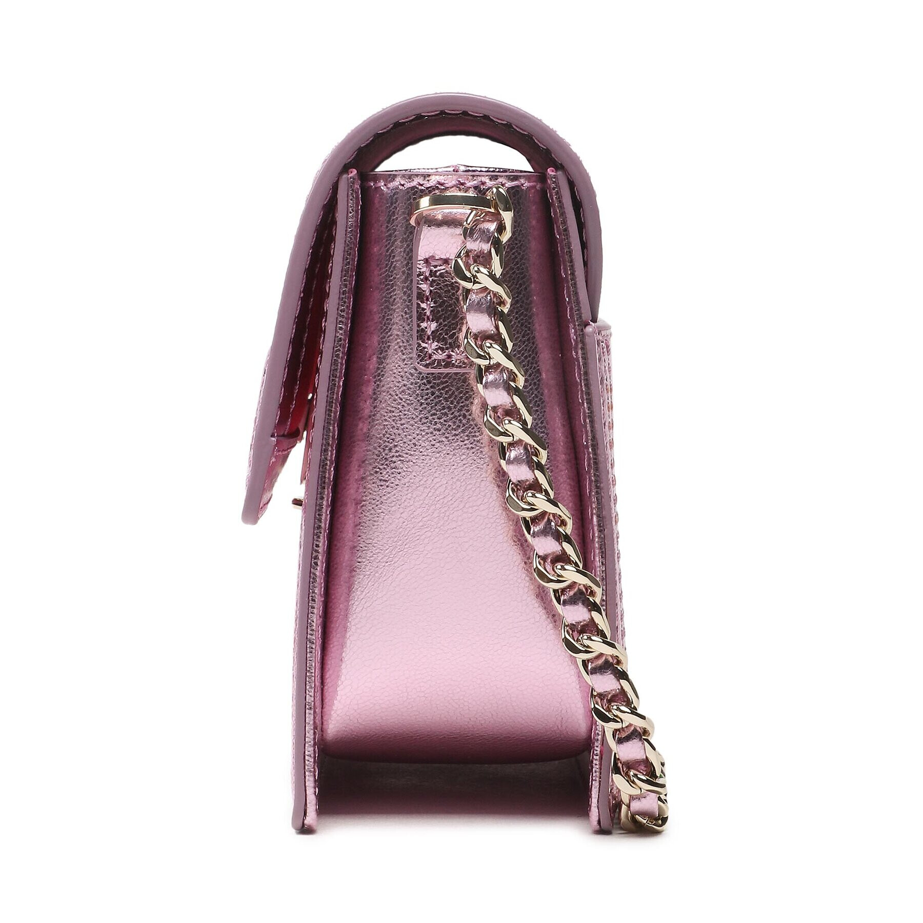 Ted Baker Дамска чанта Metallic Cross Body Bag 265675 Розов - Pepit.bg