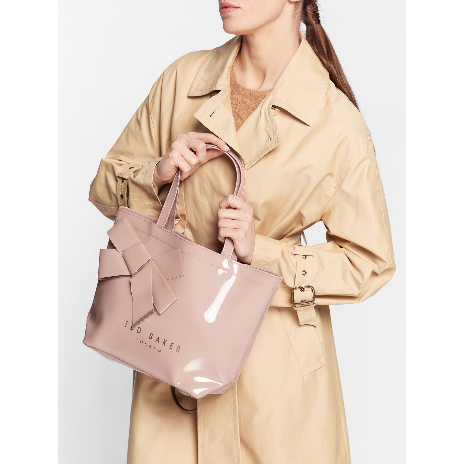 Ted Baker Дамска чанта Nikicon 253164 Розов - Pepit.bg