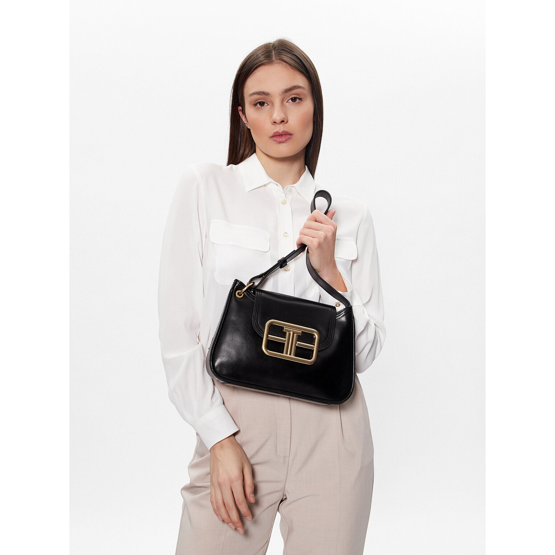 Ted Baker Дамска чанта Tikel 264795 Черен - Pepit.bg